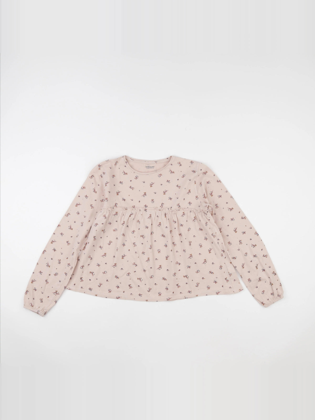 Vertbaudet - tee-shirt rose - 12 ans