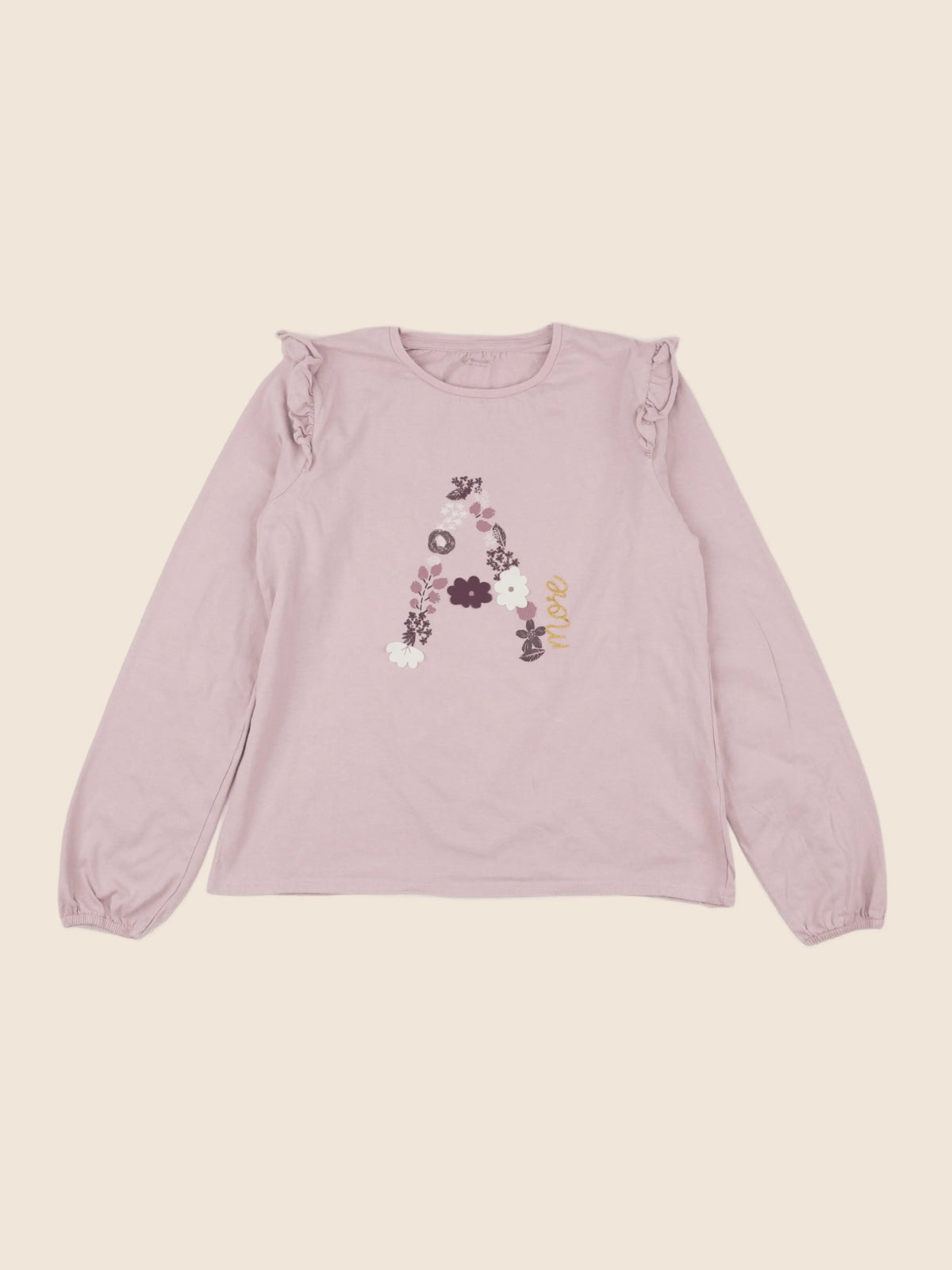 Vertbaudet - tee-shirt rose - 14 ans