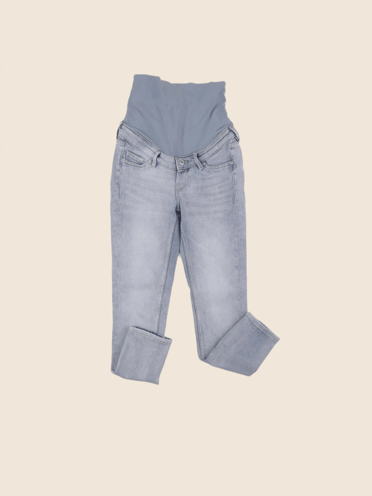 H&M - jean grossesse bleu - xs
