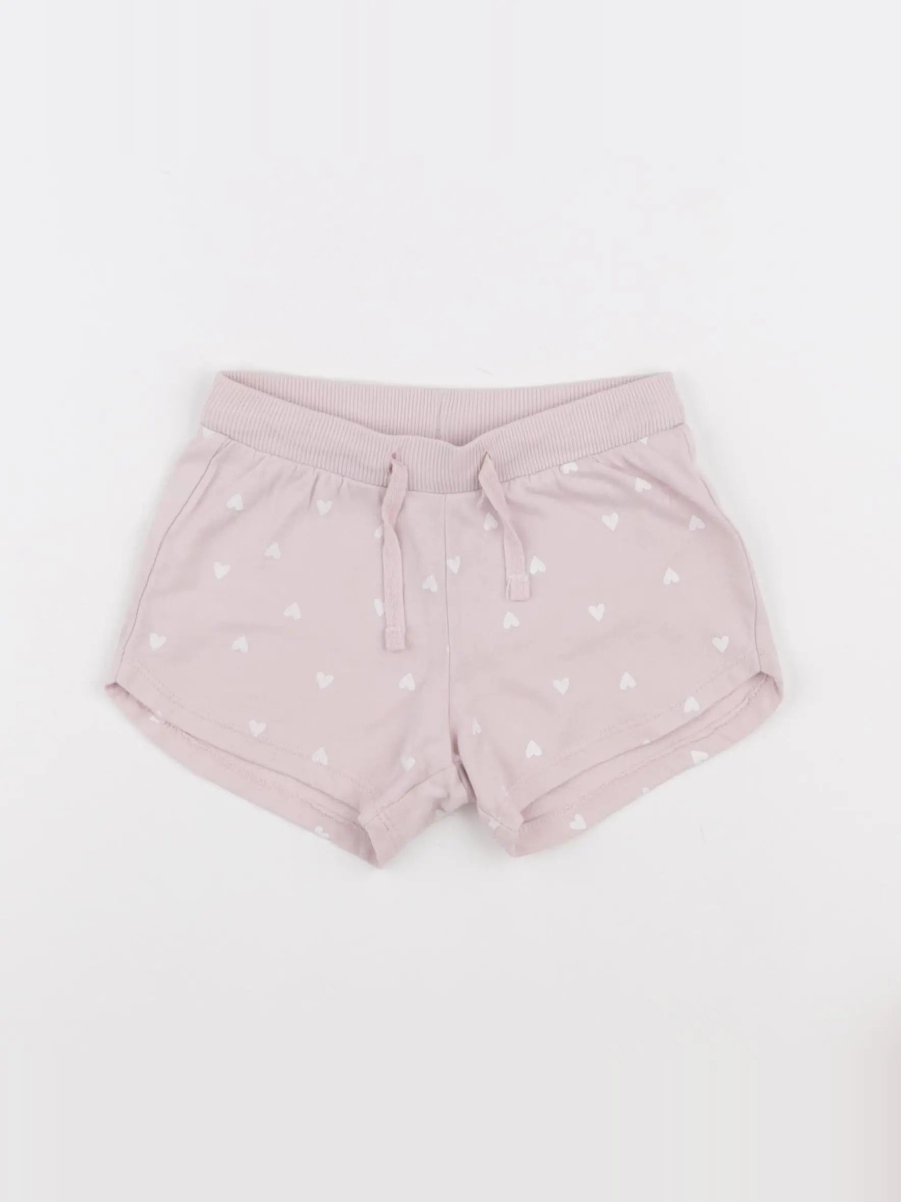 H&M - short rose - 12/18 mois