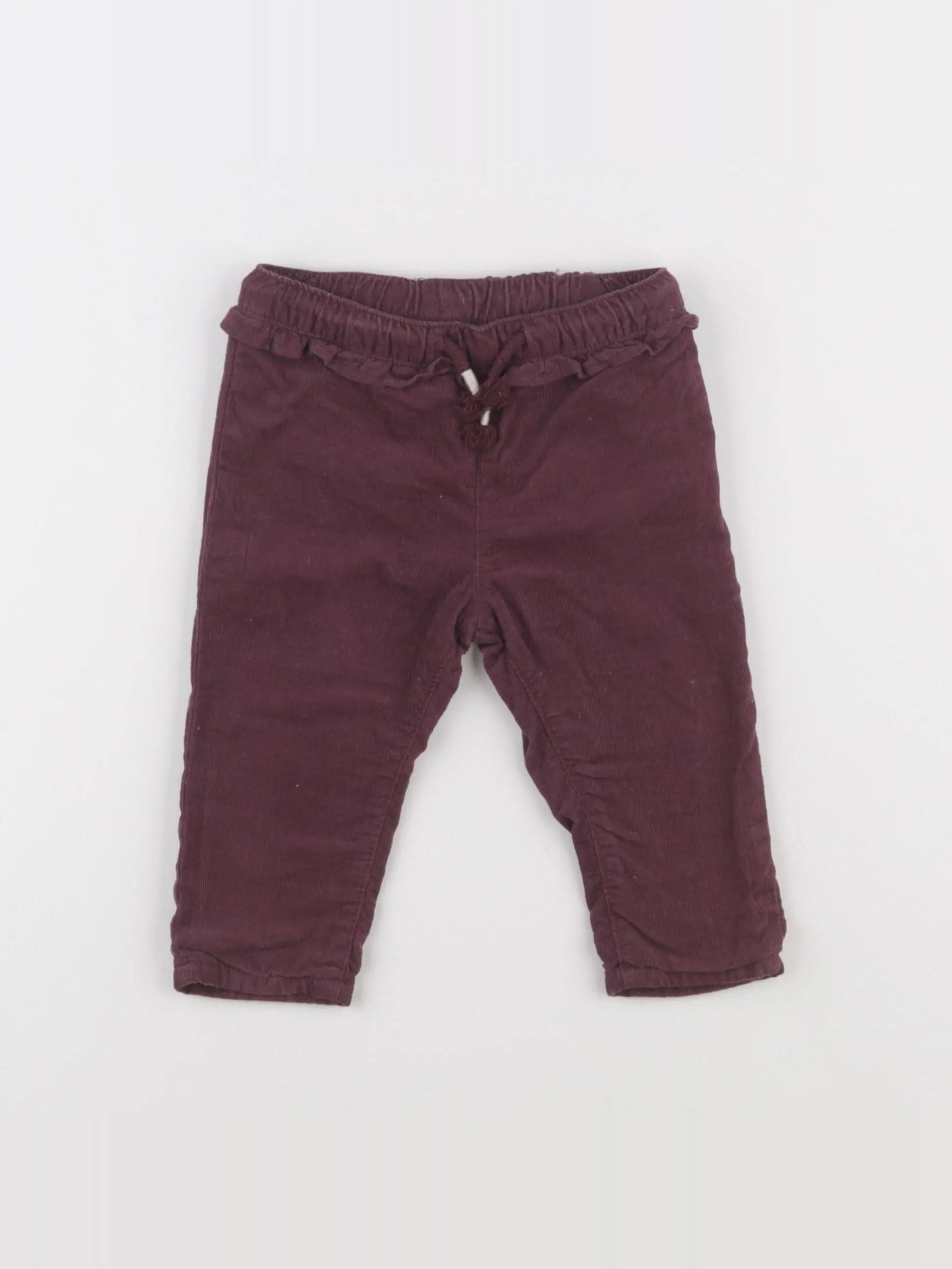 H&M - pantalon violet - 3/6 mois