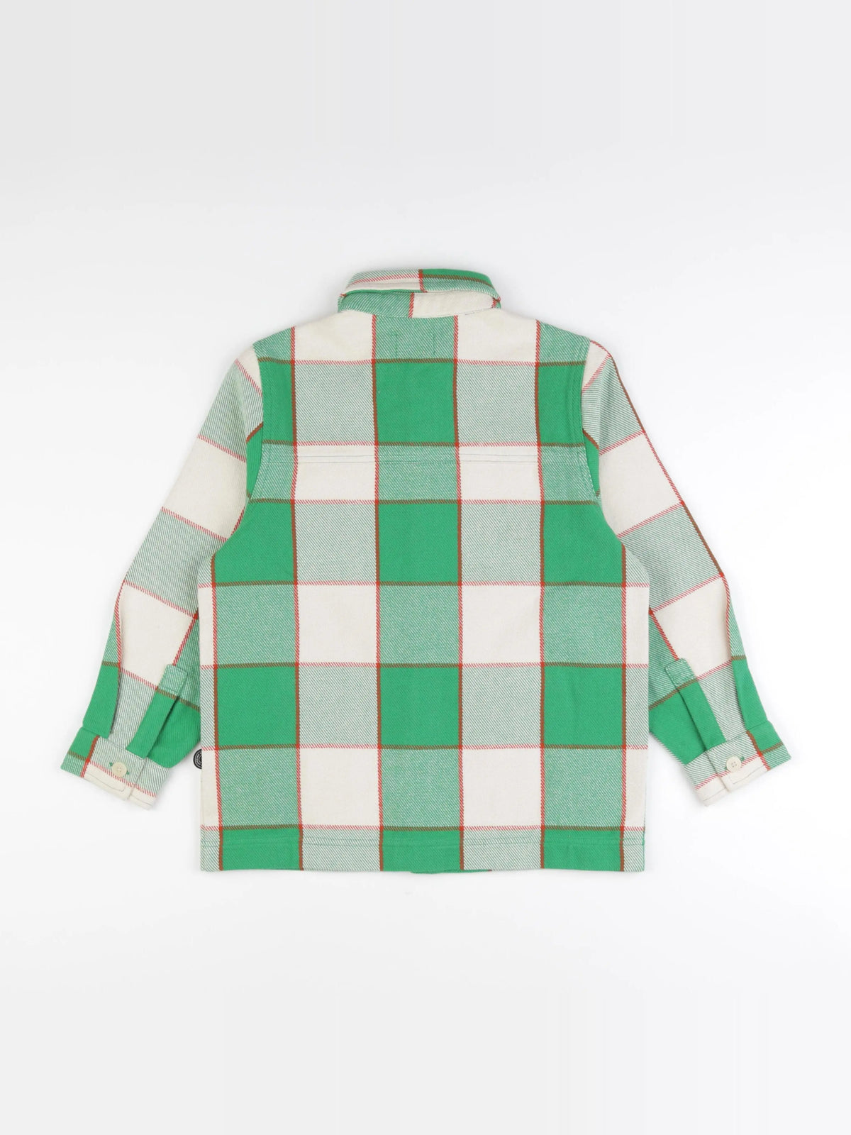 Chemise KIWI carreaux vert