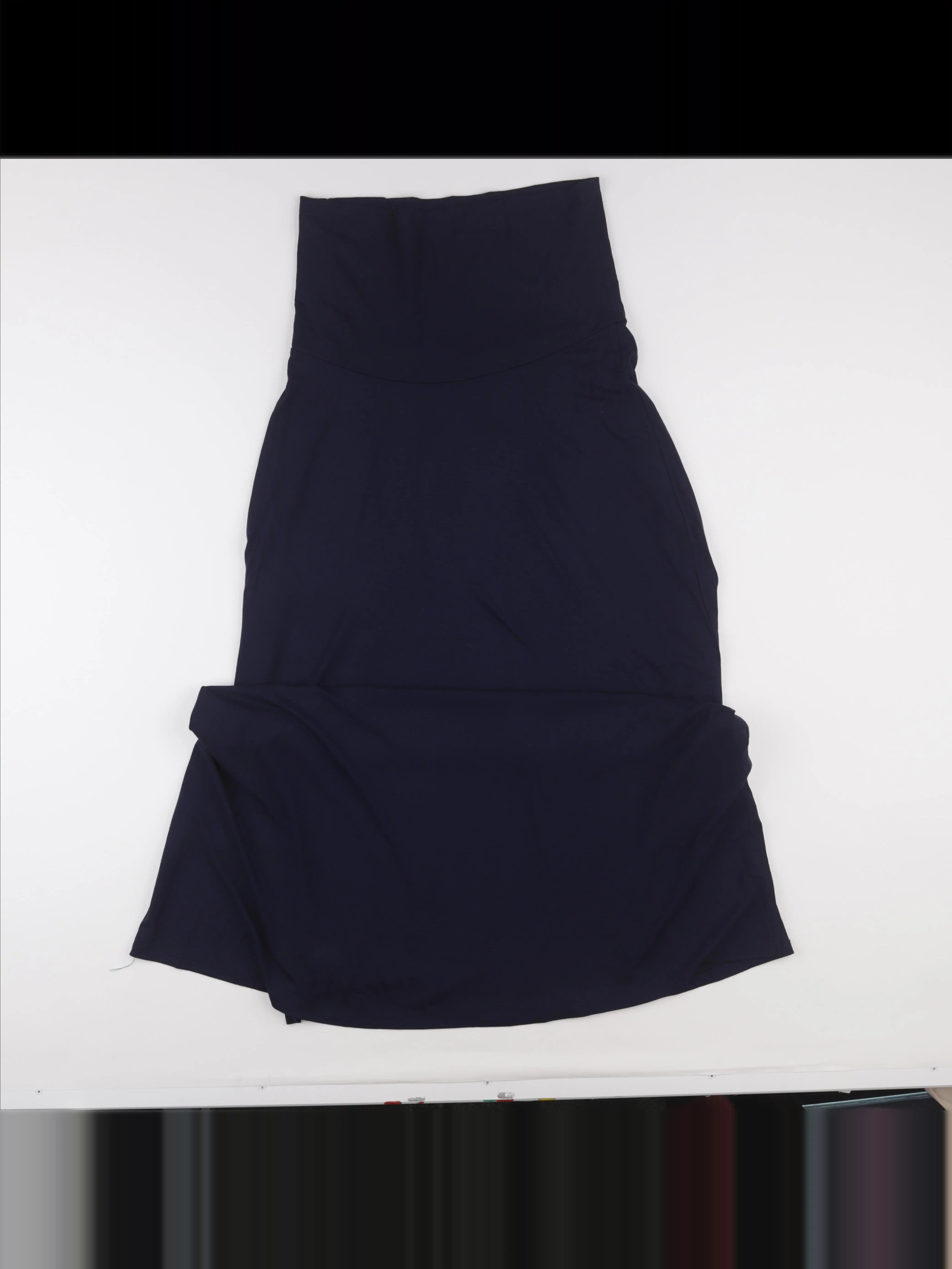 Envie de fraise - robe sans manche grossesse bleu - 36 à 38