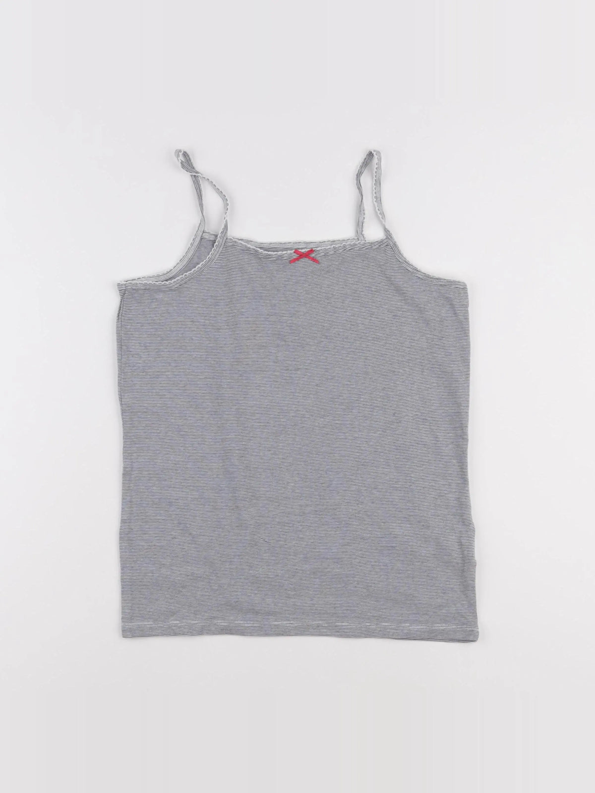 Vertbaudet - maillot de corps gris - 12 ans