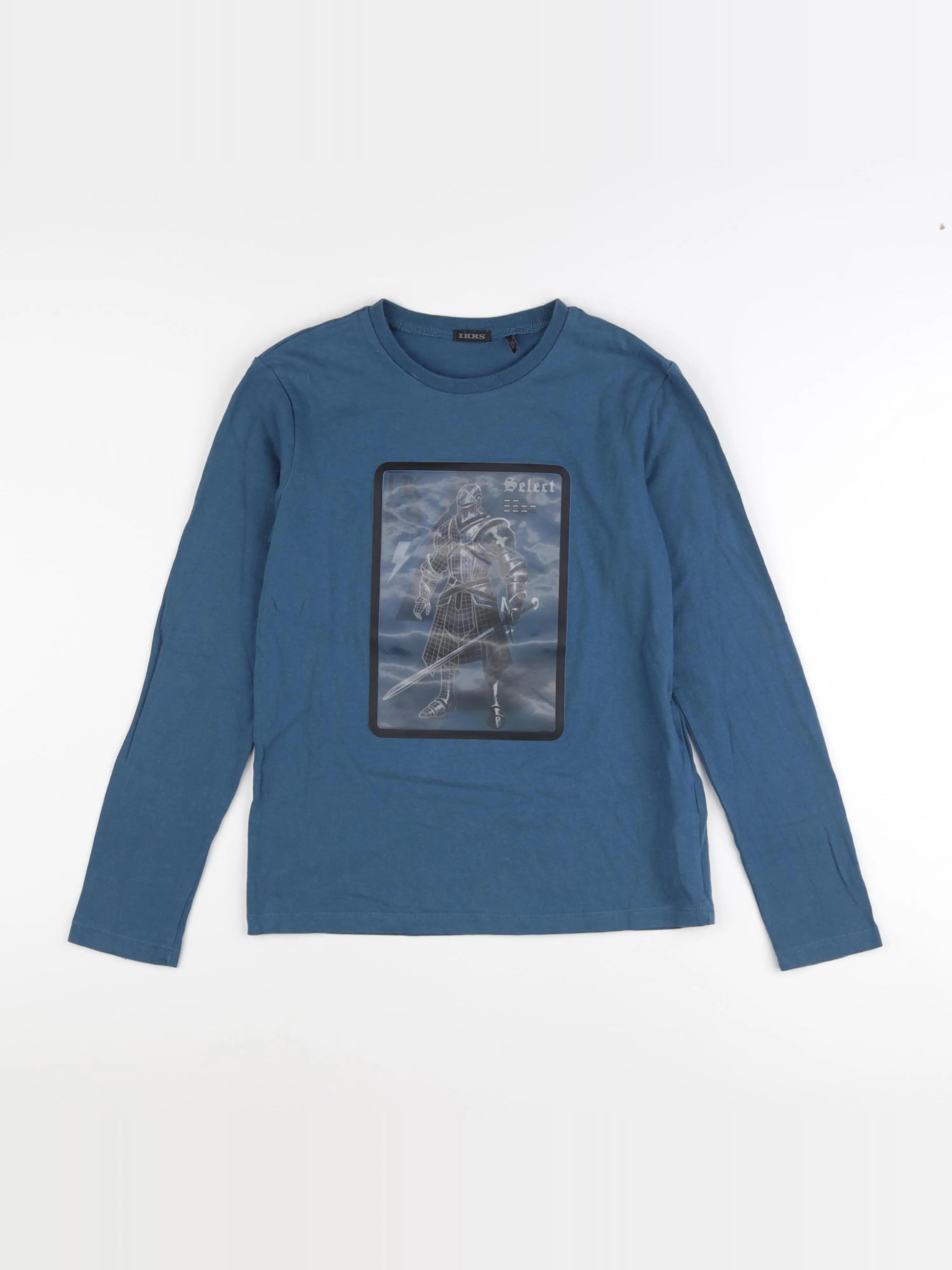 IKKS - tee-shirt bleu - 12 ans