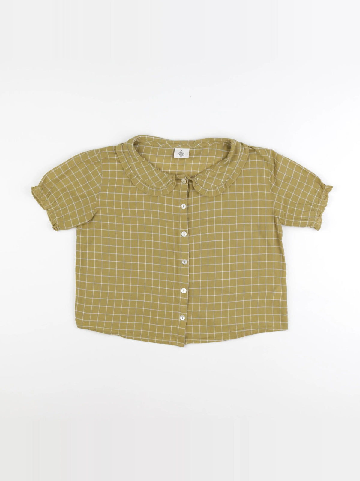 Lililotte - blouse jaune - 8 ans