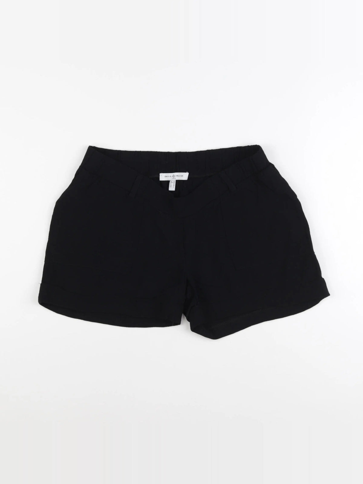 Envie de fraise - short grossesse noir - 38
