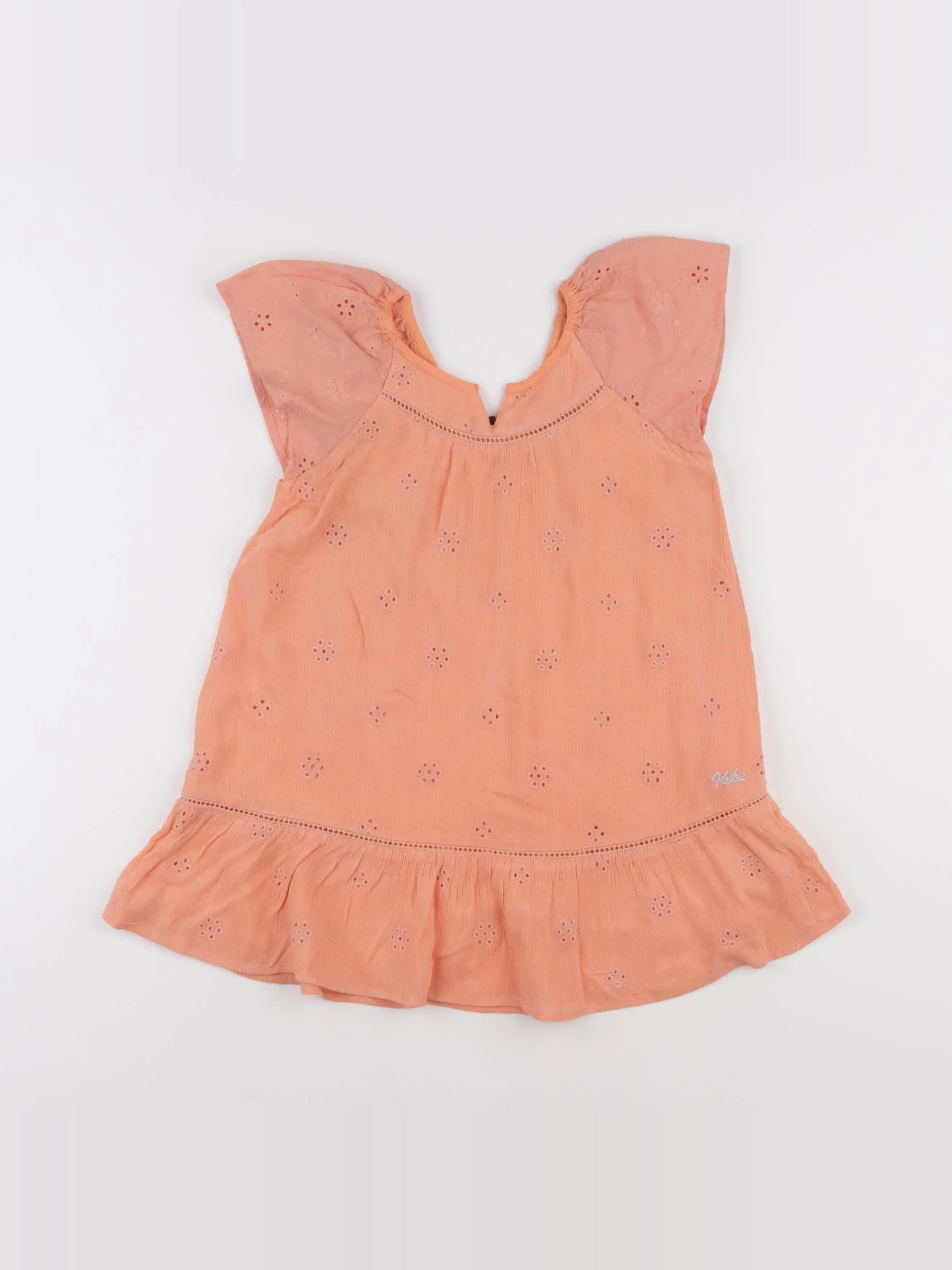 IKKS - robe orange - 3 ans
