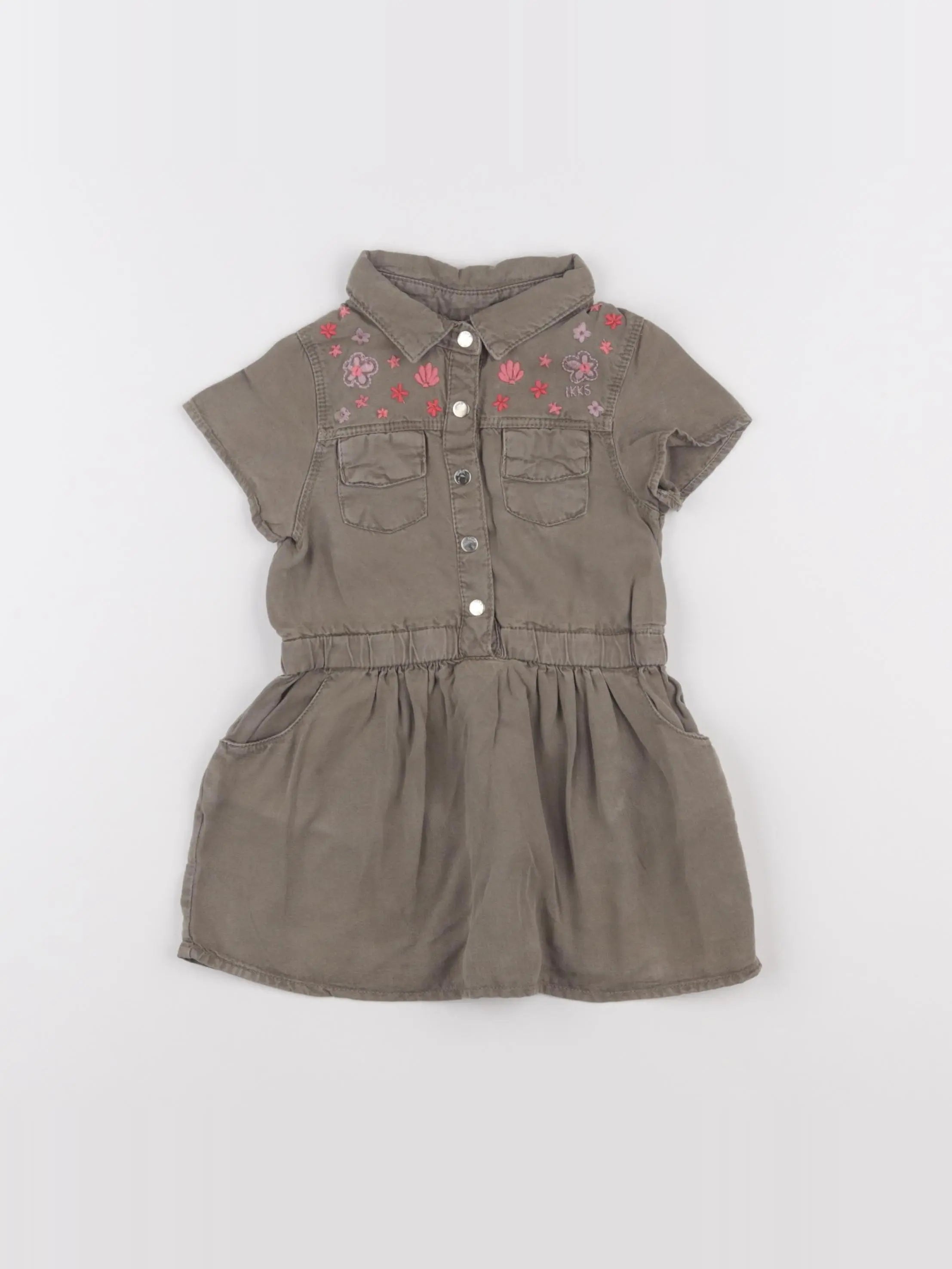 IKKS - robe vert - 12 mois