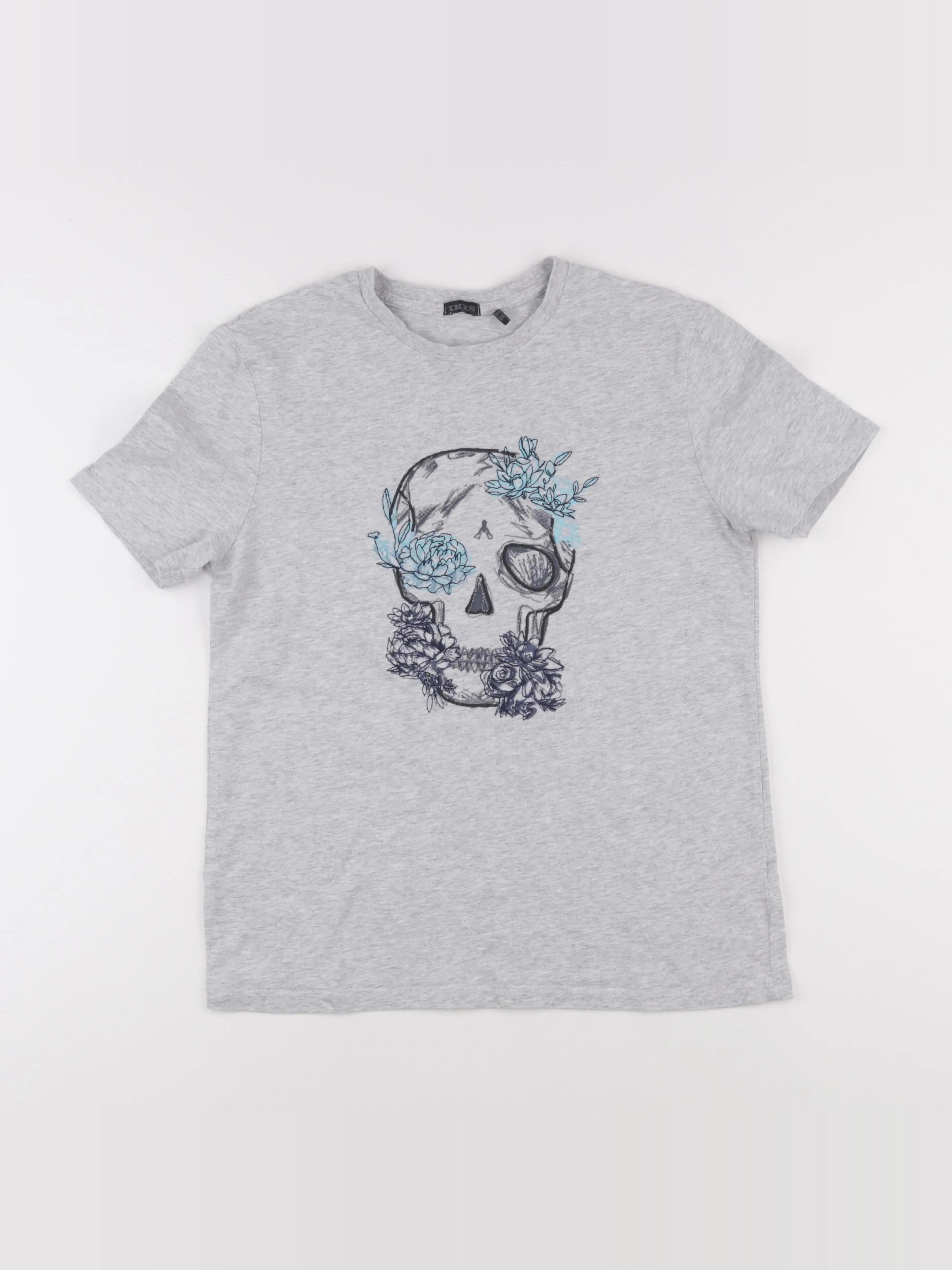 IKKS - tee-shirt gris - 14 ans