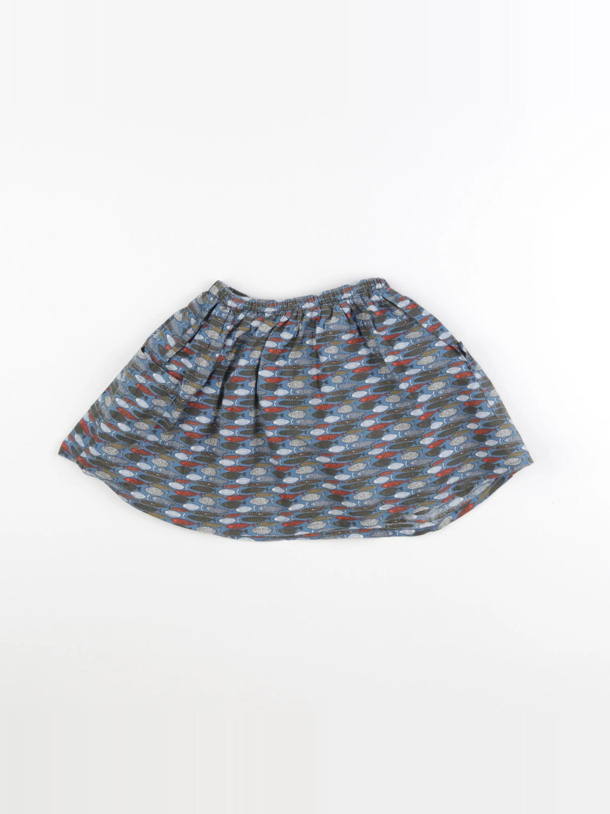 Monoprix - jupe bleu - 4 ans