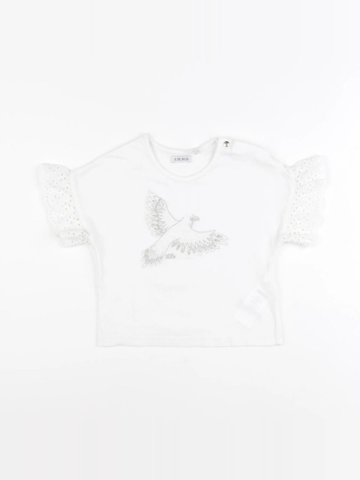 IKKS - tee-shirt blanc - 18 mois