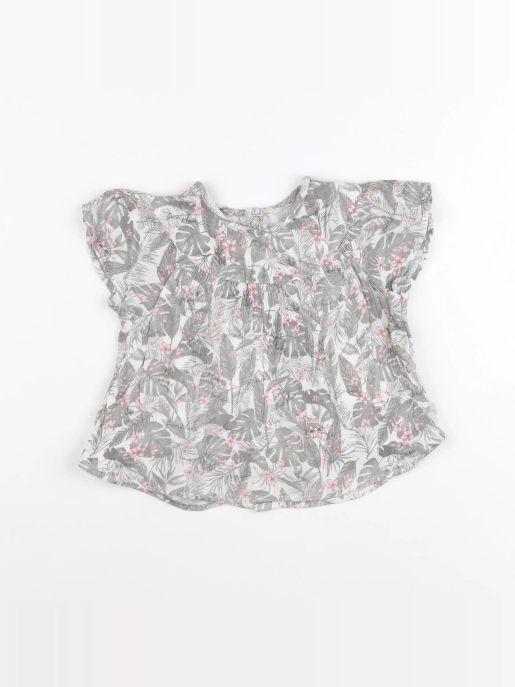 IKKS - blouse vert - 18 mois