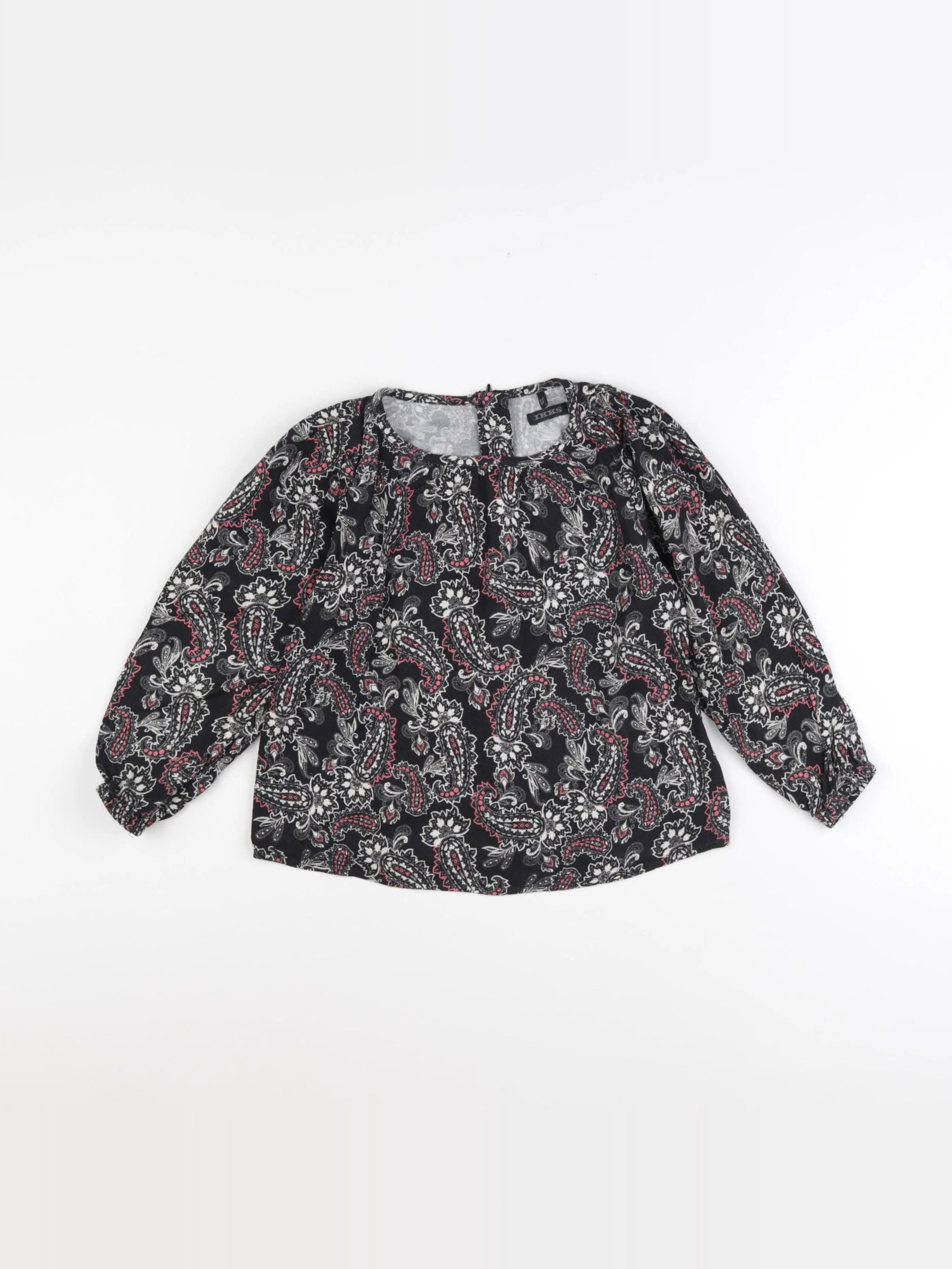IKKS - blouse noir - 3 ans