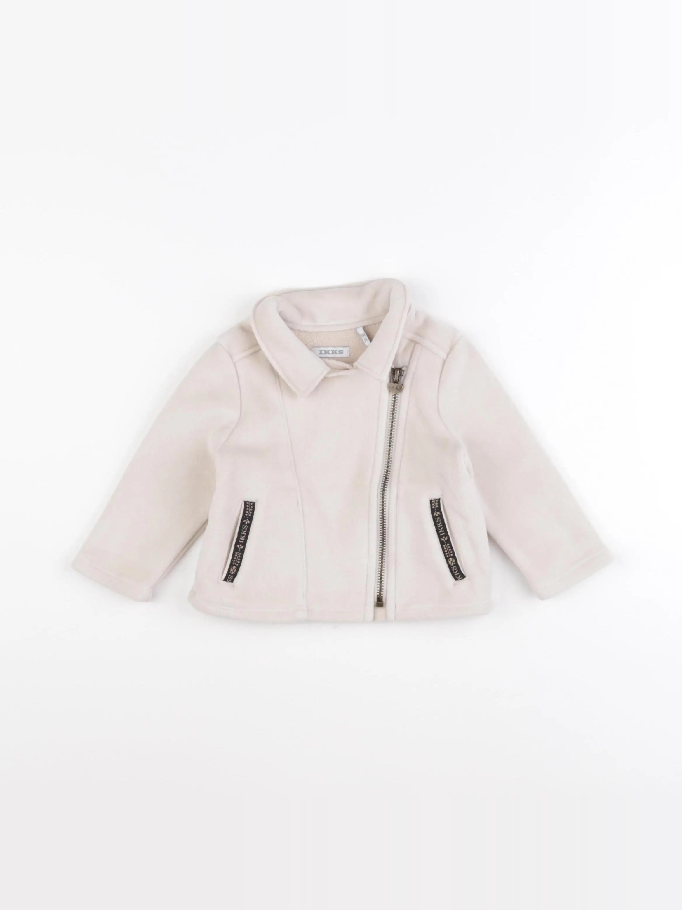 IKKS - veste beige - 12 mois