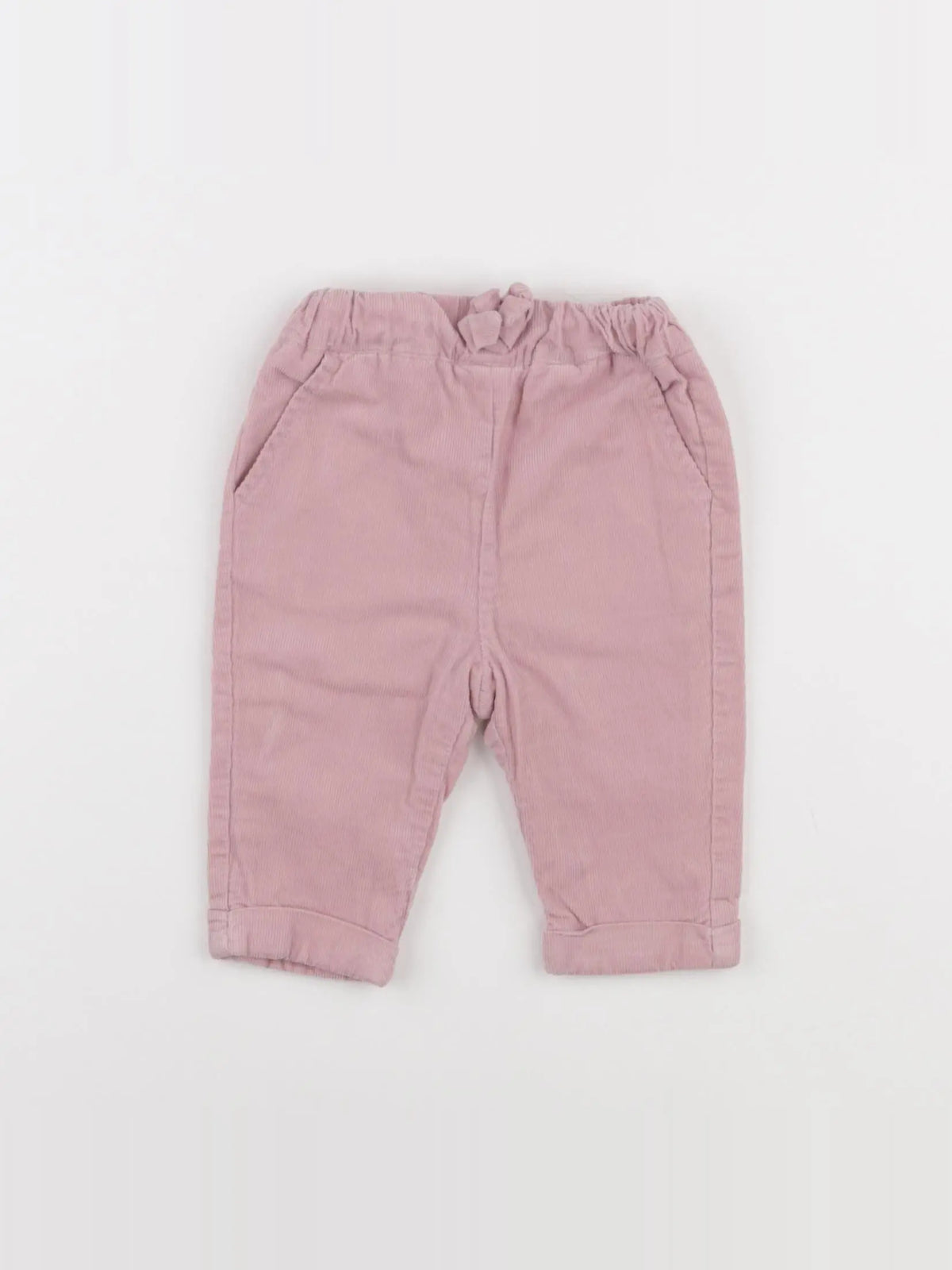 Vertbaudet - pantalon rose - 3 mois