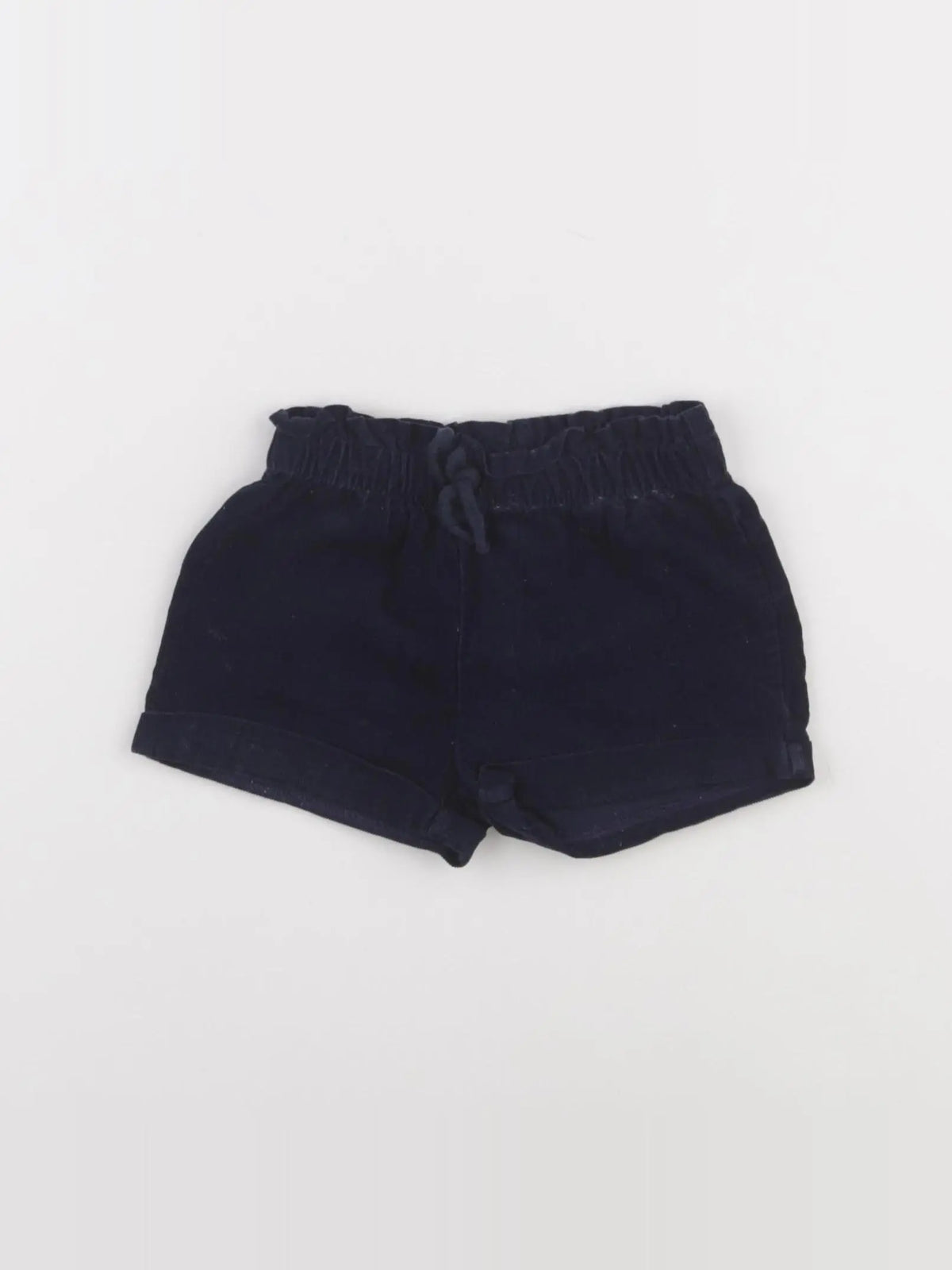 Vertbaudet - short bleu - 6 mois