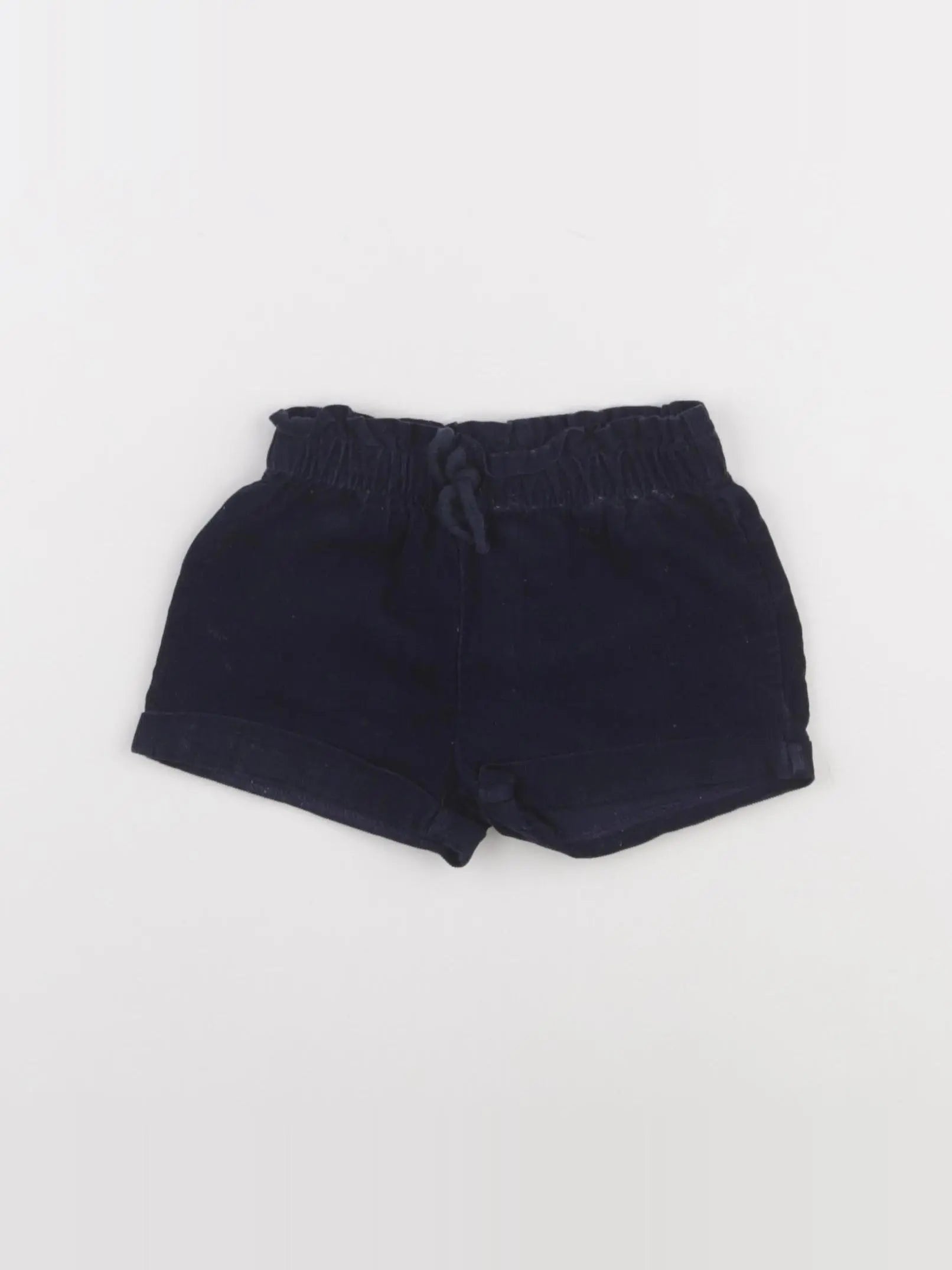 Vertbaudet - short bleu - 6 mois