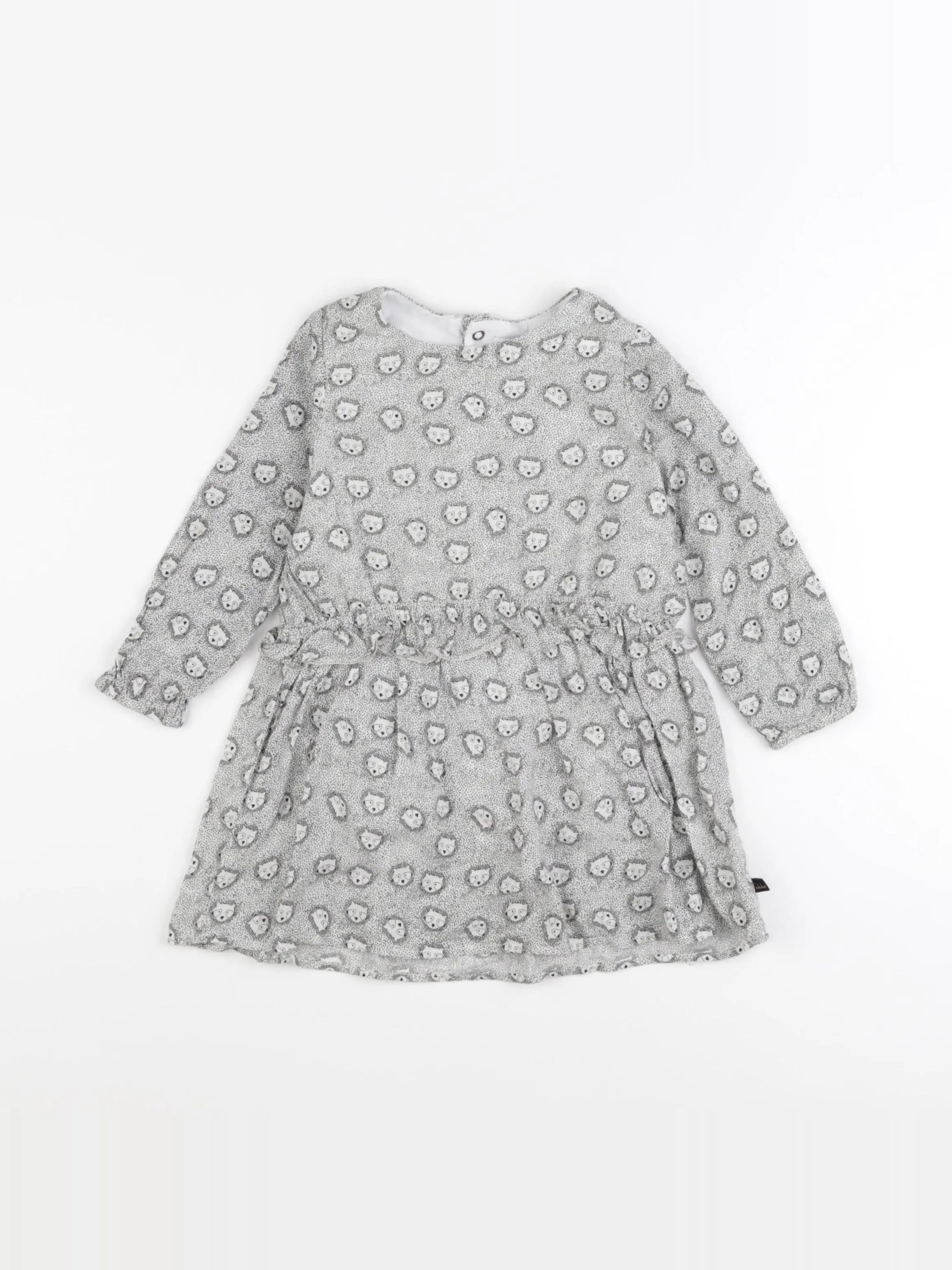 IKKS - robe blanc, noir - 2 ans