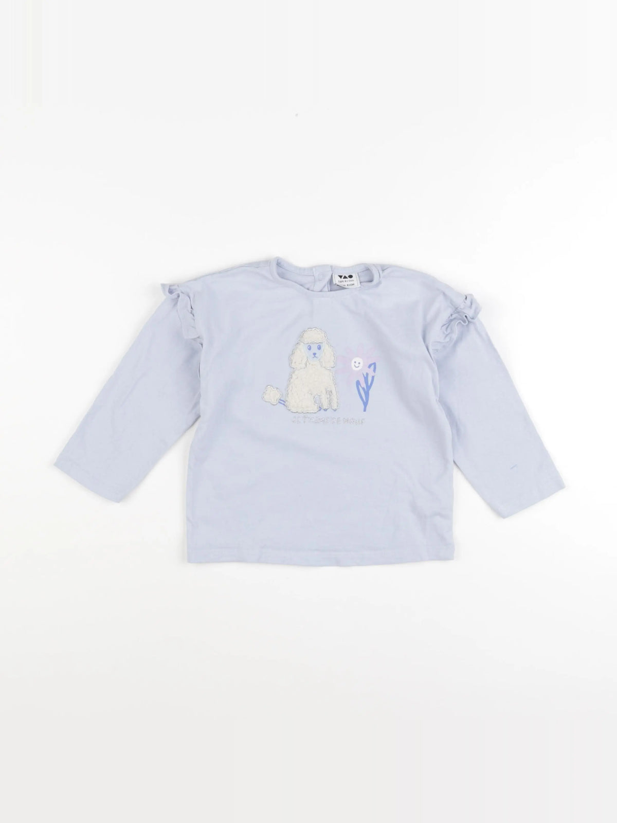 Tape à l'oeil - tee-shirt bleu - 24 mois