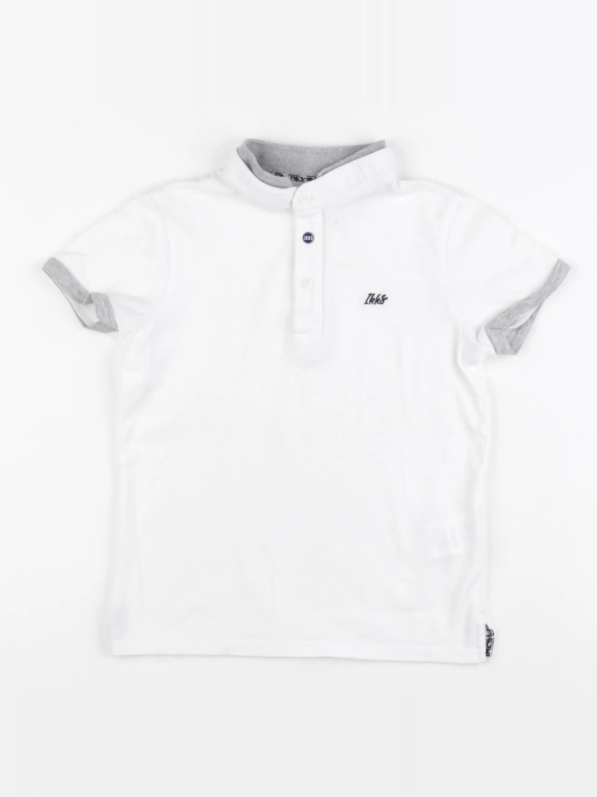 IKKS - polo blanc - 5 ans