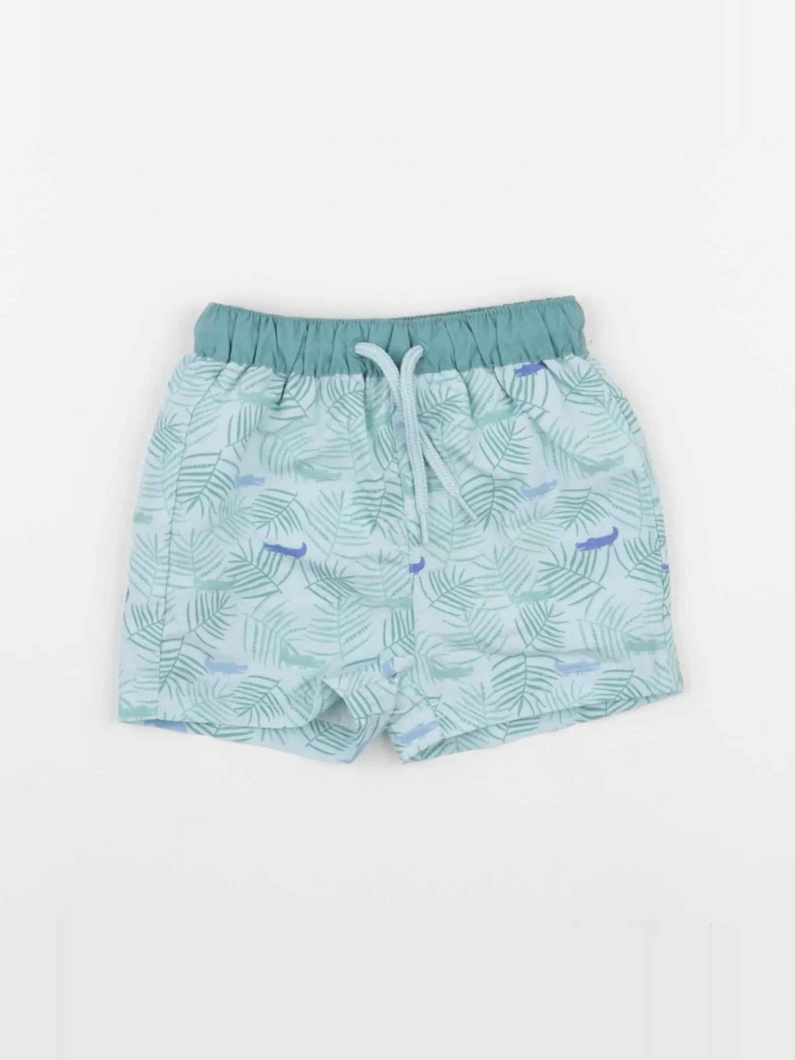 Vertbaudet - maillot de bain bleu - 6 mois