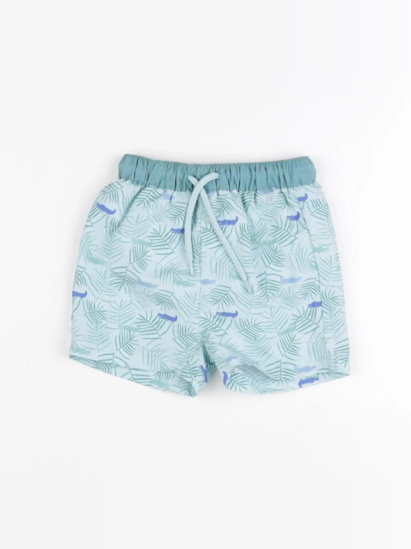 Vertbaudet - maillot de bain bleu - 12 mois