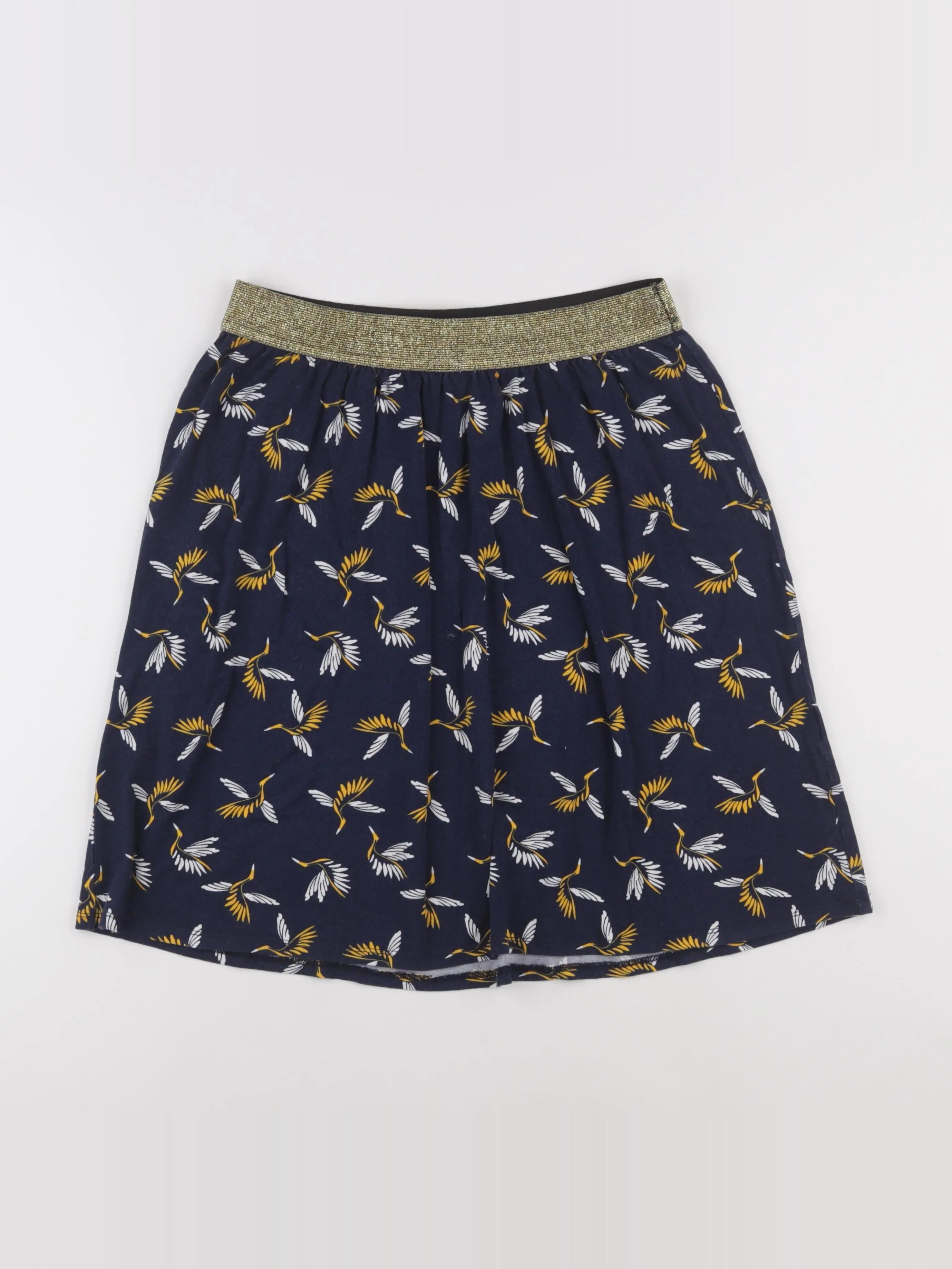 Envie de fraise - jupe grossesse bleu, jaune - 36 à 38
