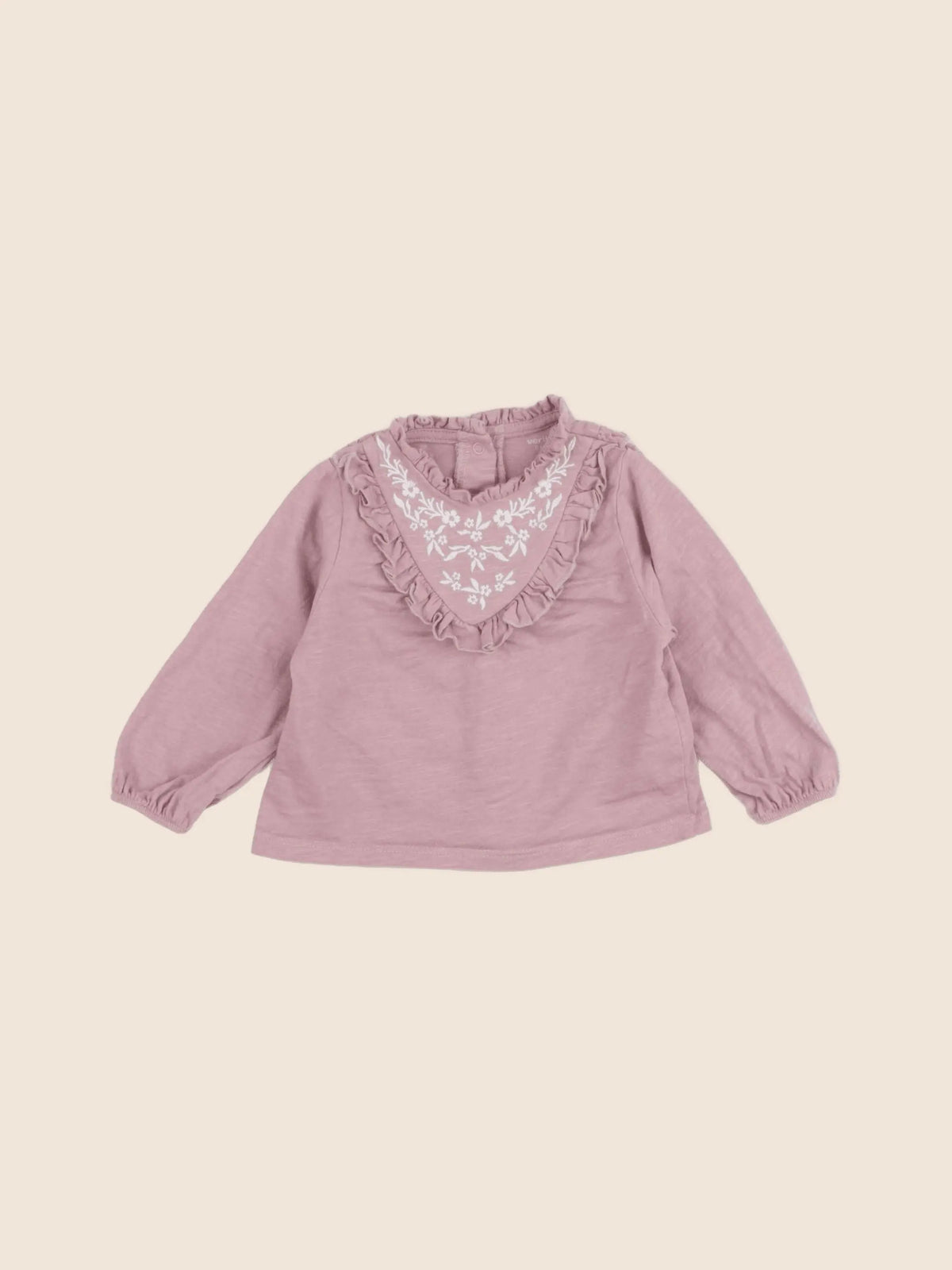 Vertbaudet - tee-shirt rose - 9 mois