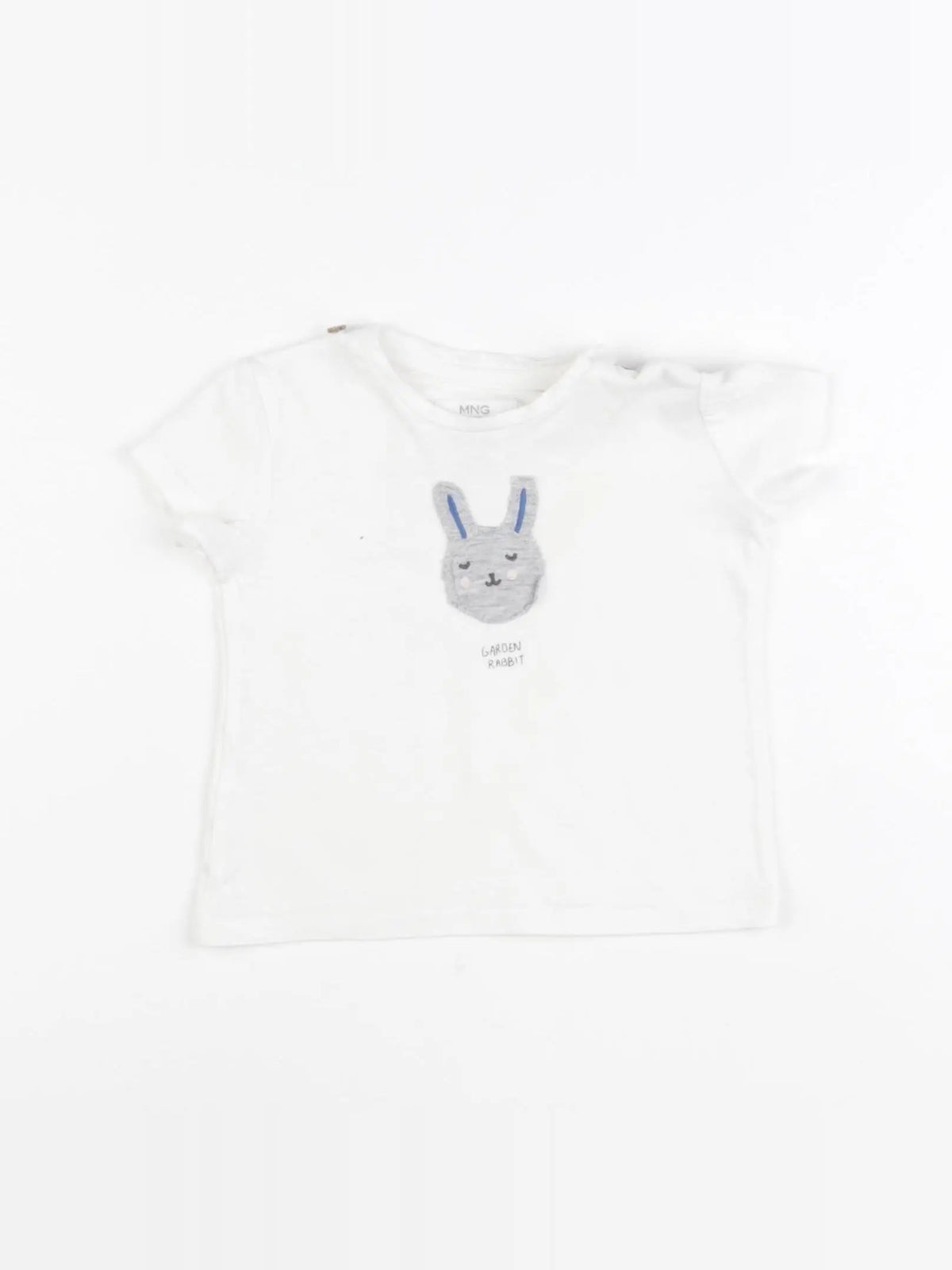Mango - tee-shirt blanc - 3/6 mois
