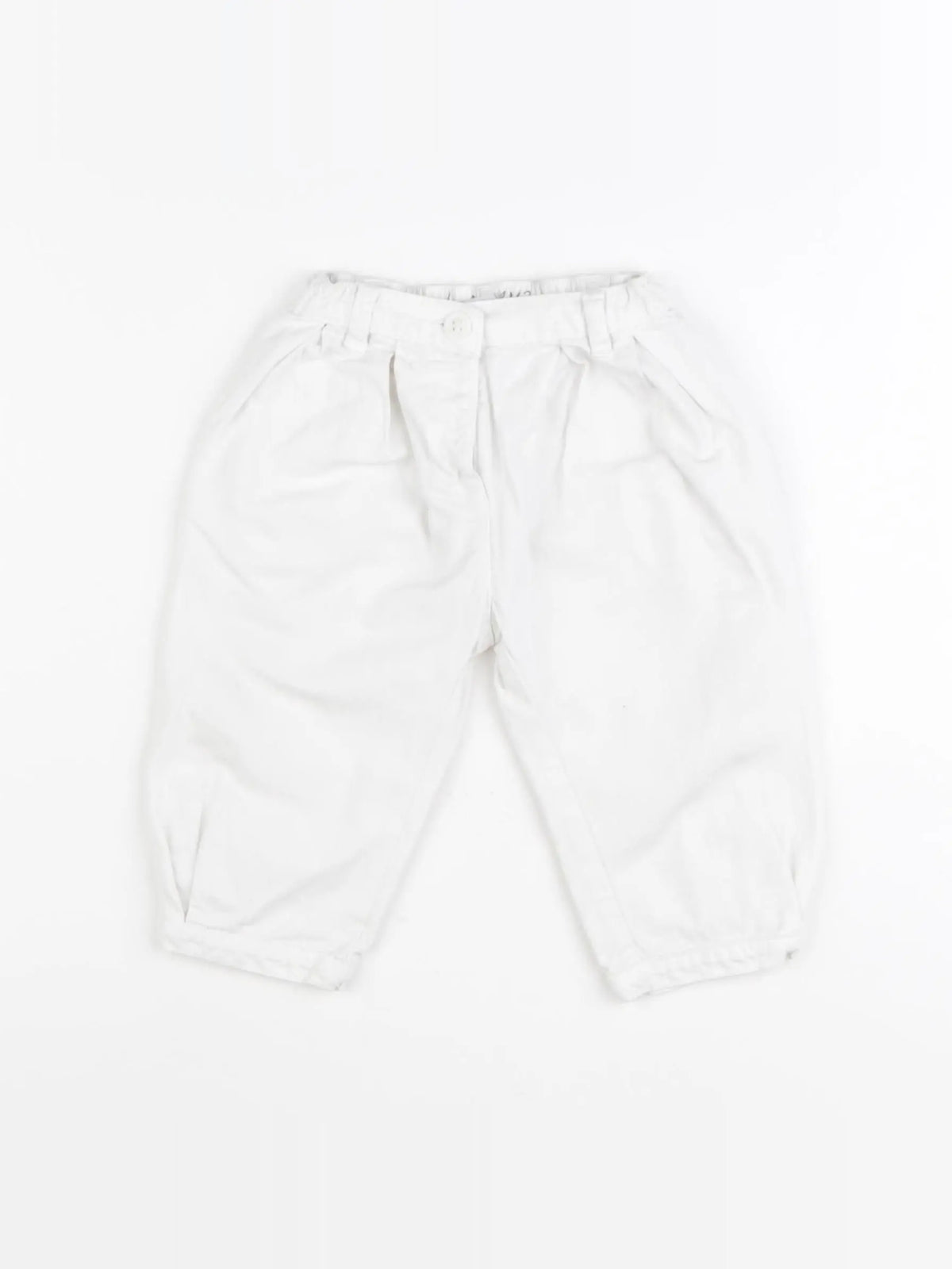 Petit Bateau - jean blanc - 6 mois
