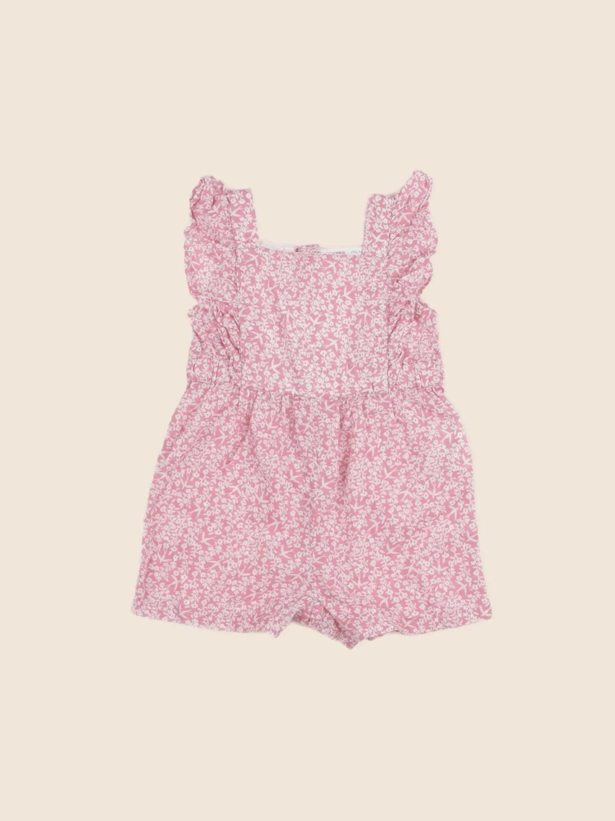 Monoprix - combinaison rose - 6 mois