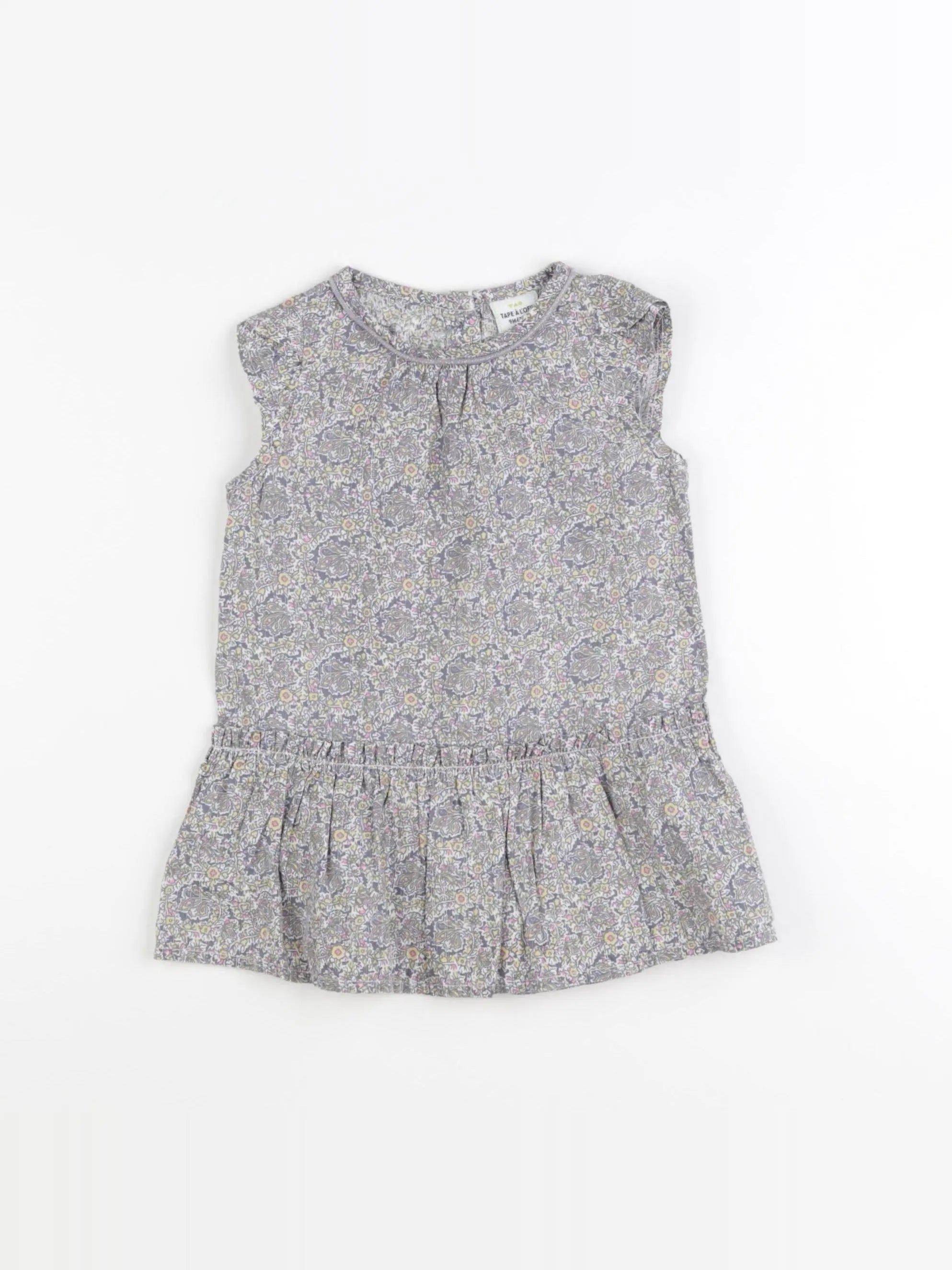 Tape à l'oeil - robe gris - 9 mois