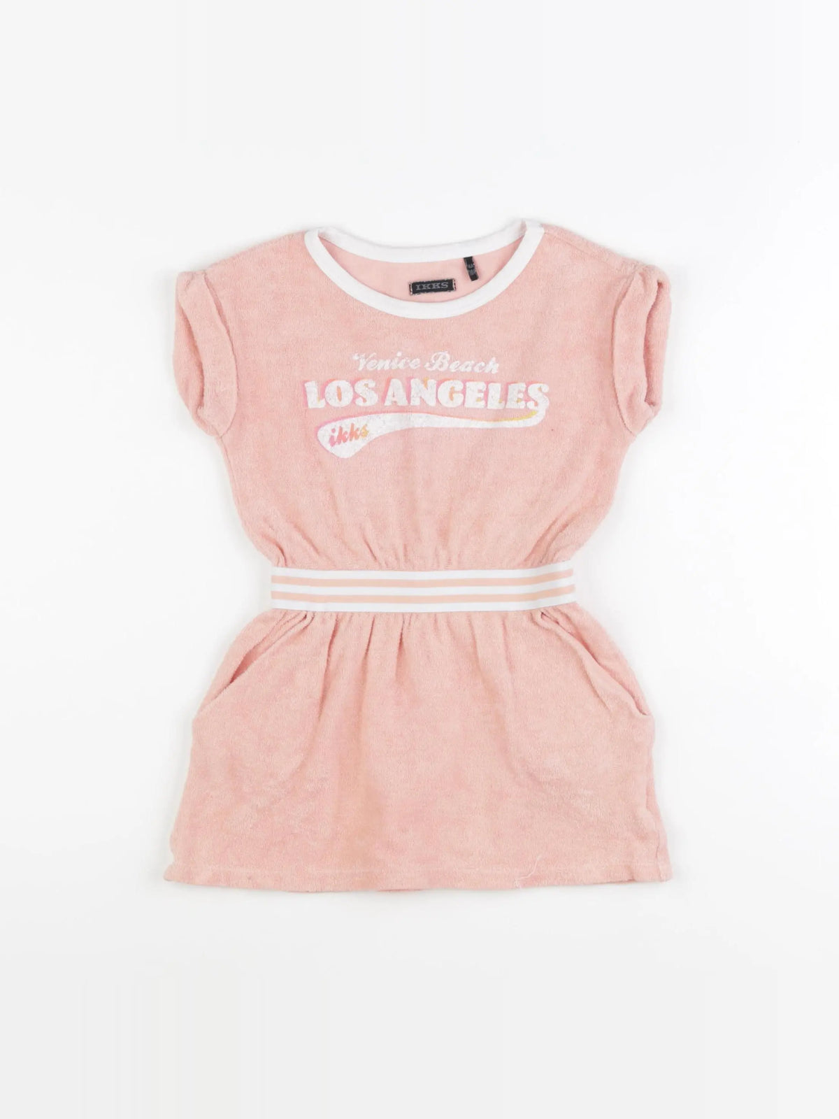IKKS - robe rose - 4 ans