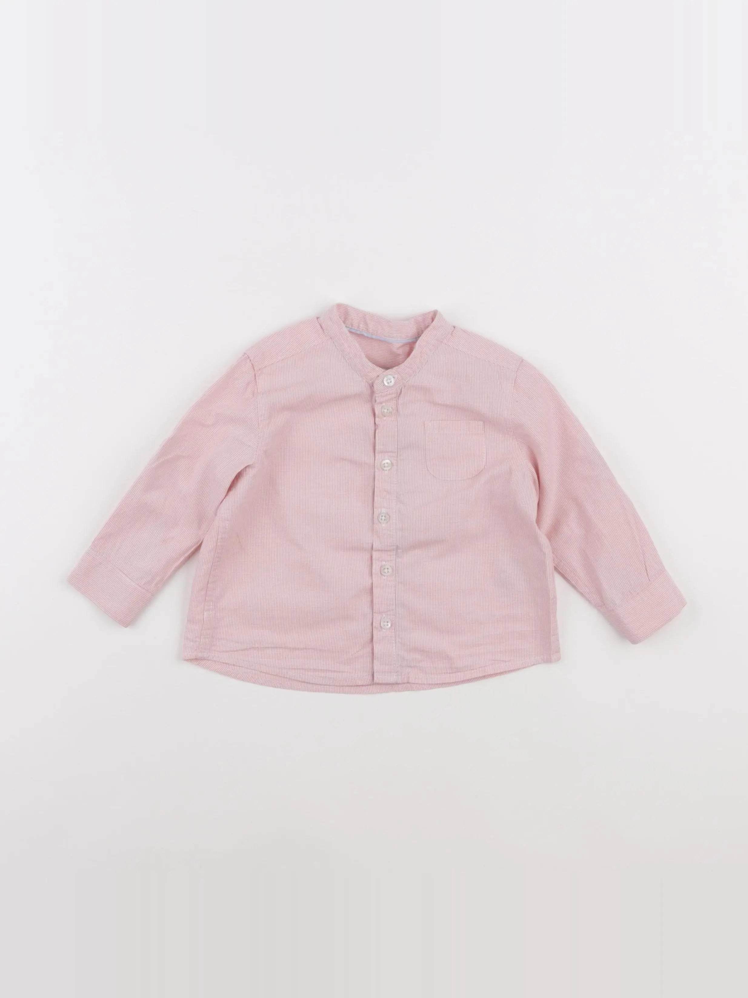 Cyrillus - chemise rouge - 12 mois