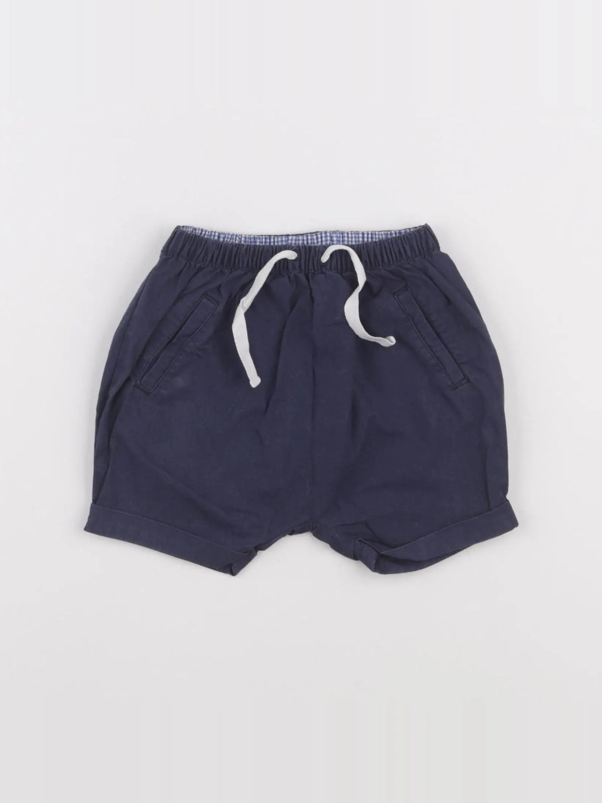Cyrillus - short bleu - 12 mois