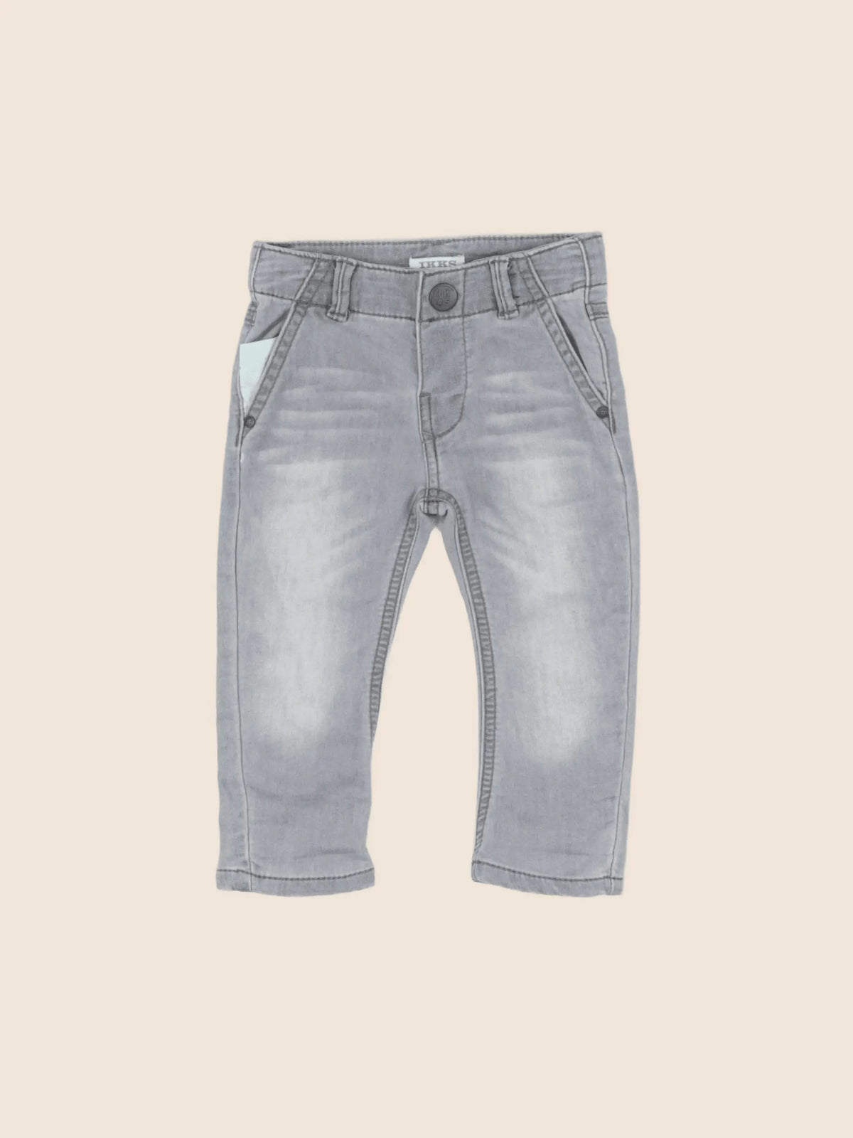 IKKS - jean gris - 6 mois