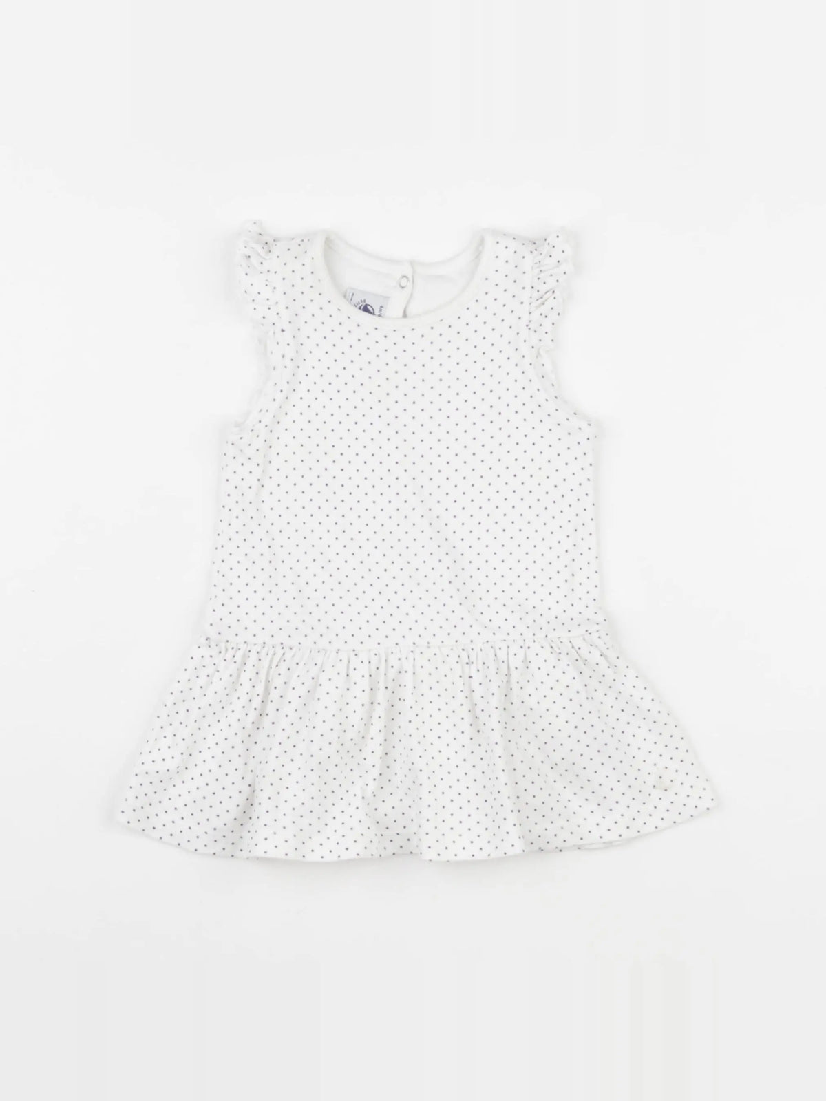 Petit Bateau - robe violet - 6 mois