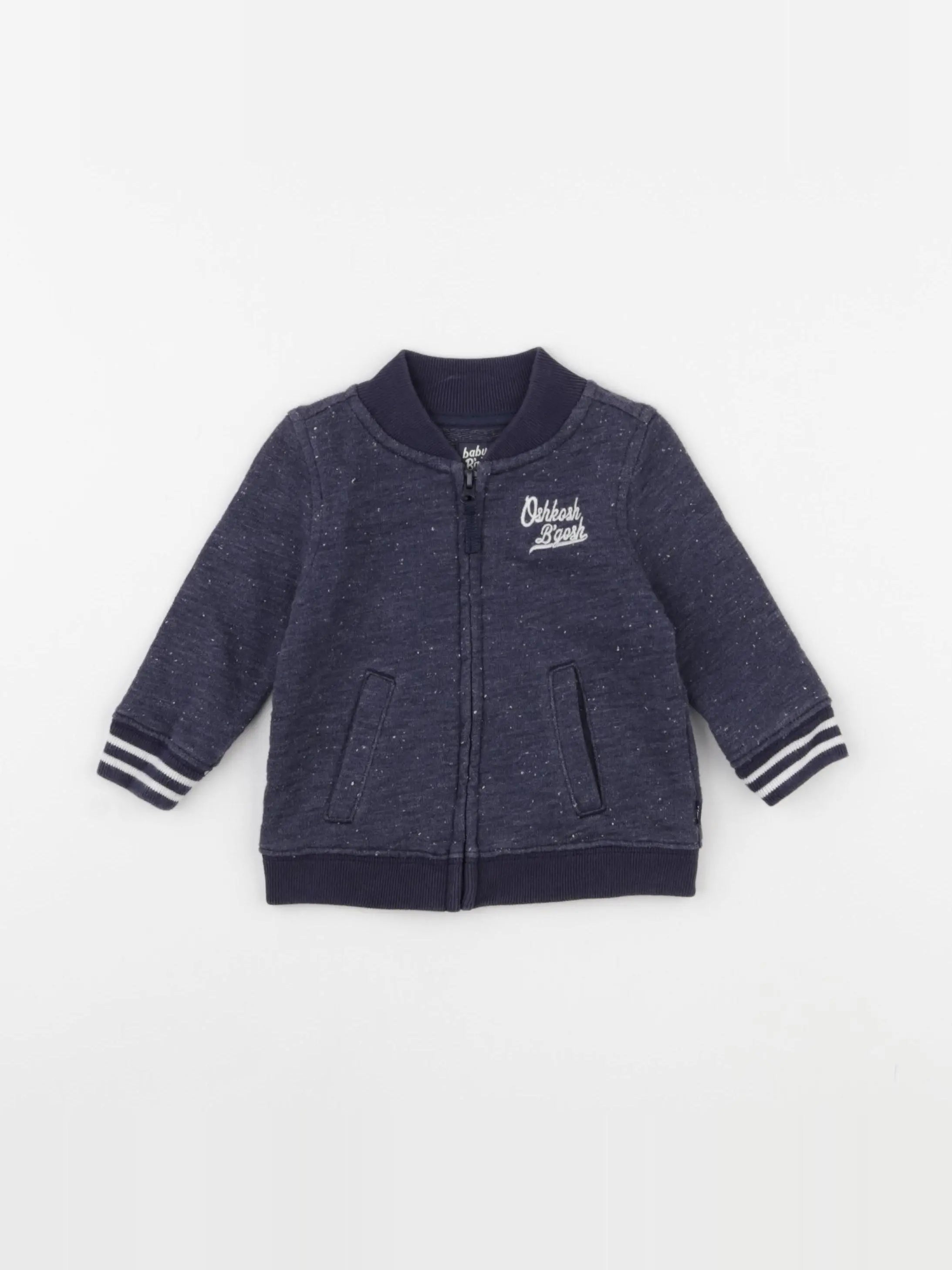 Oshkosh - sweat bleu - 6 mois