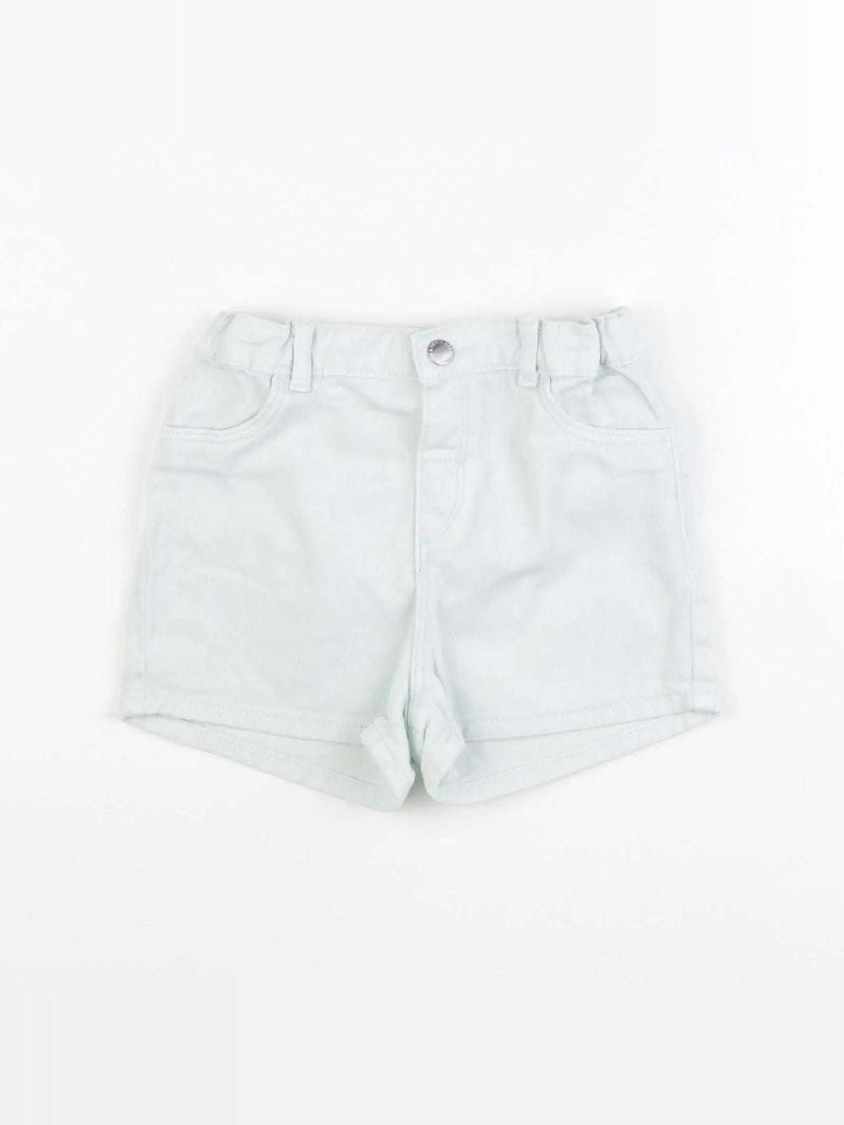 H&M - short vert - 18/24 mois
