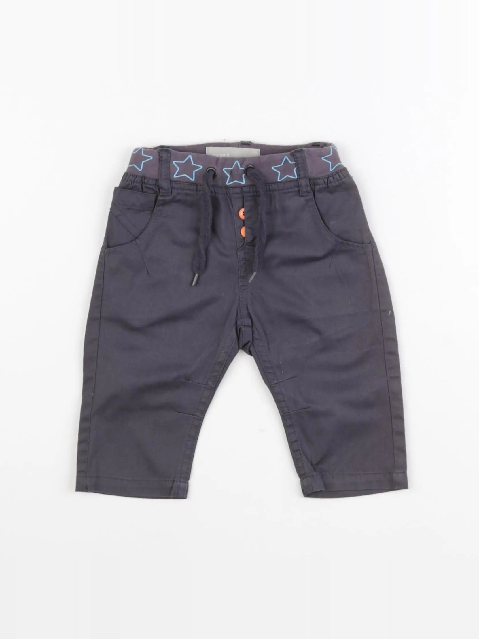 Name it - pantalon gris - 3/6 mois