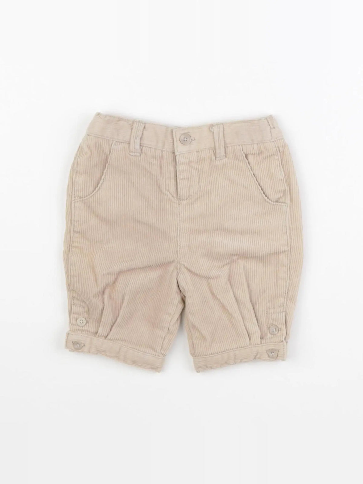 Cyrillus - pantacourt marron - 6 mois