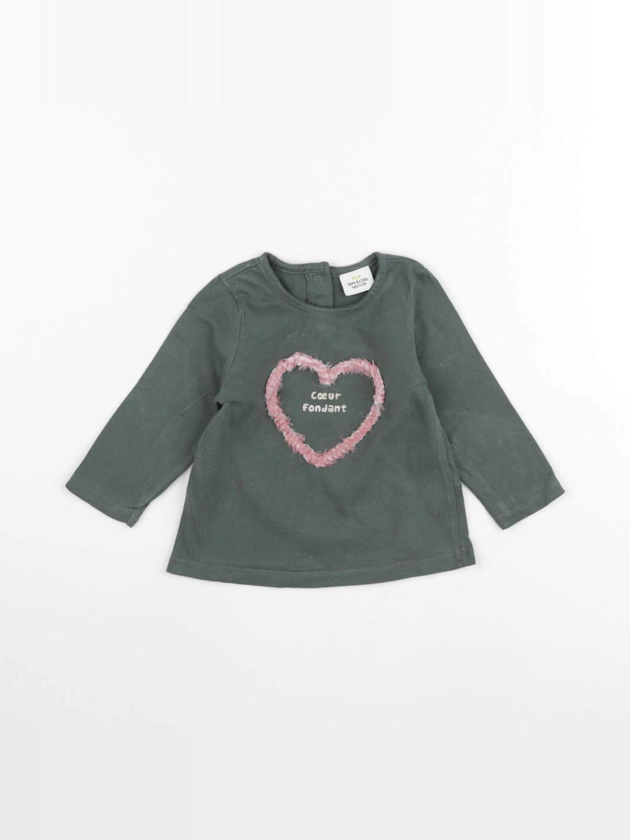 Tape à l'oeil - tee-shirt vert - 9 mois