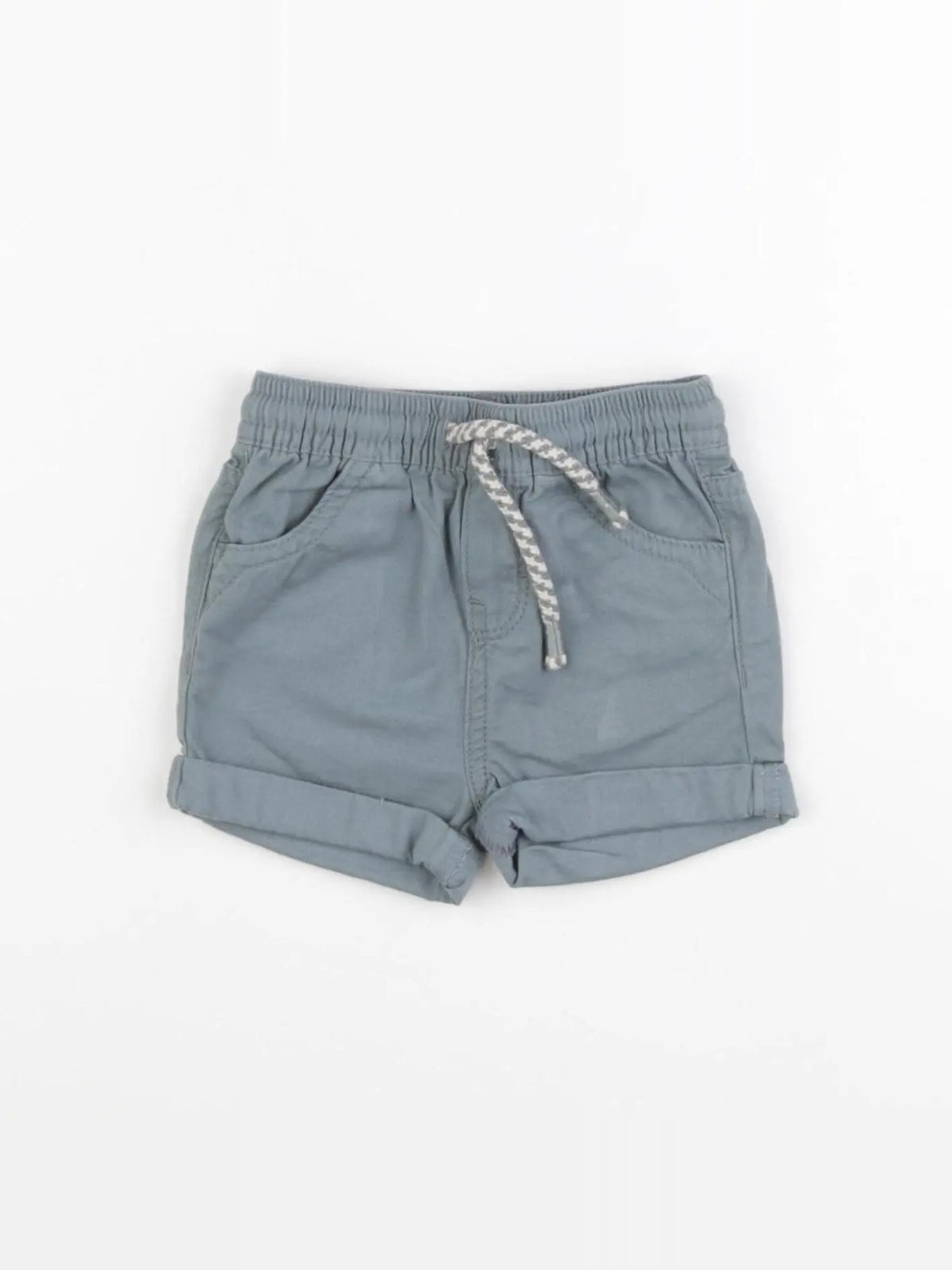 Vertbaudet - short bleu - 6 mois