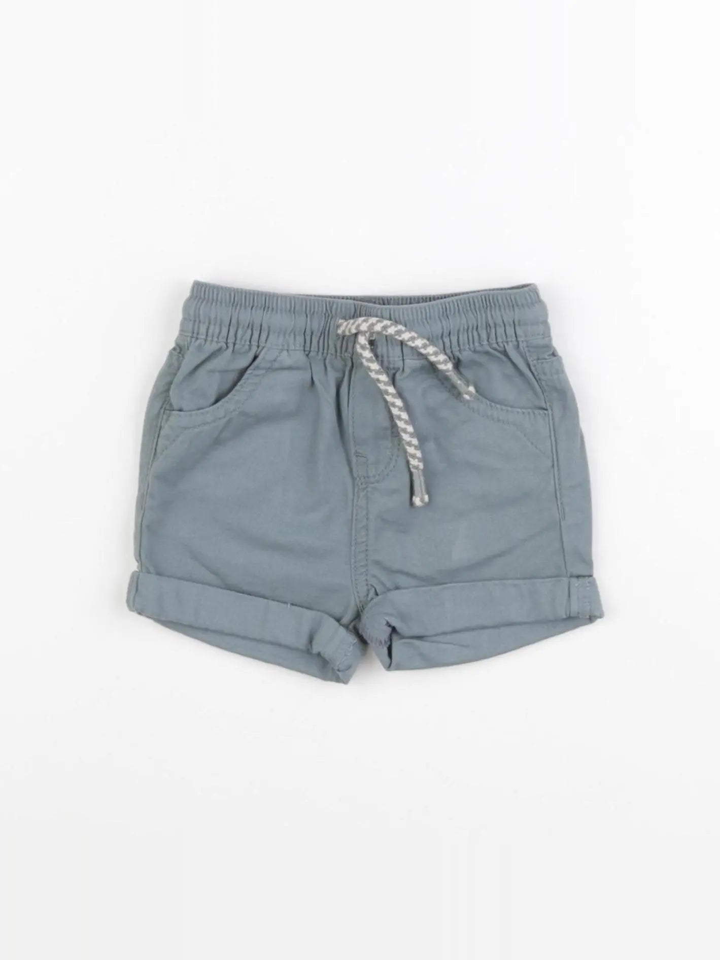 Vertbaudet - short bleu - 6 mois