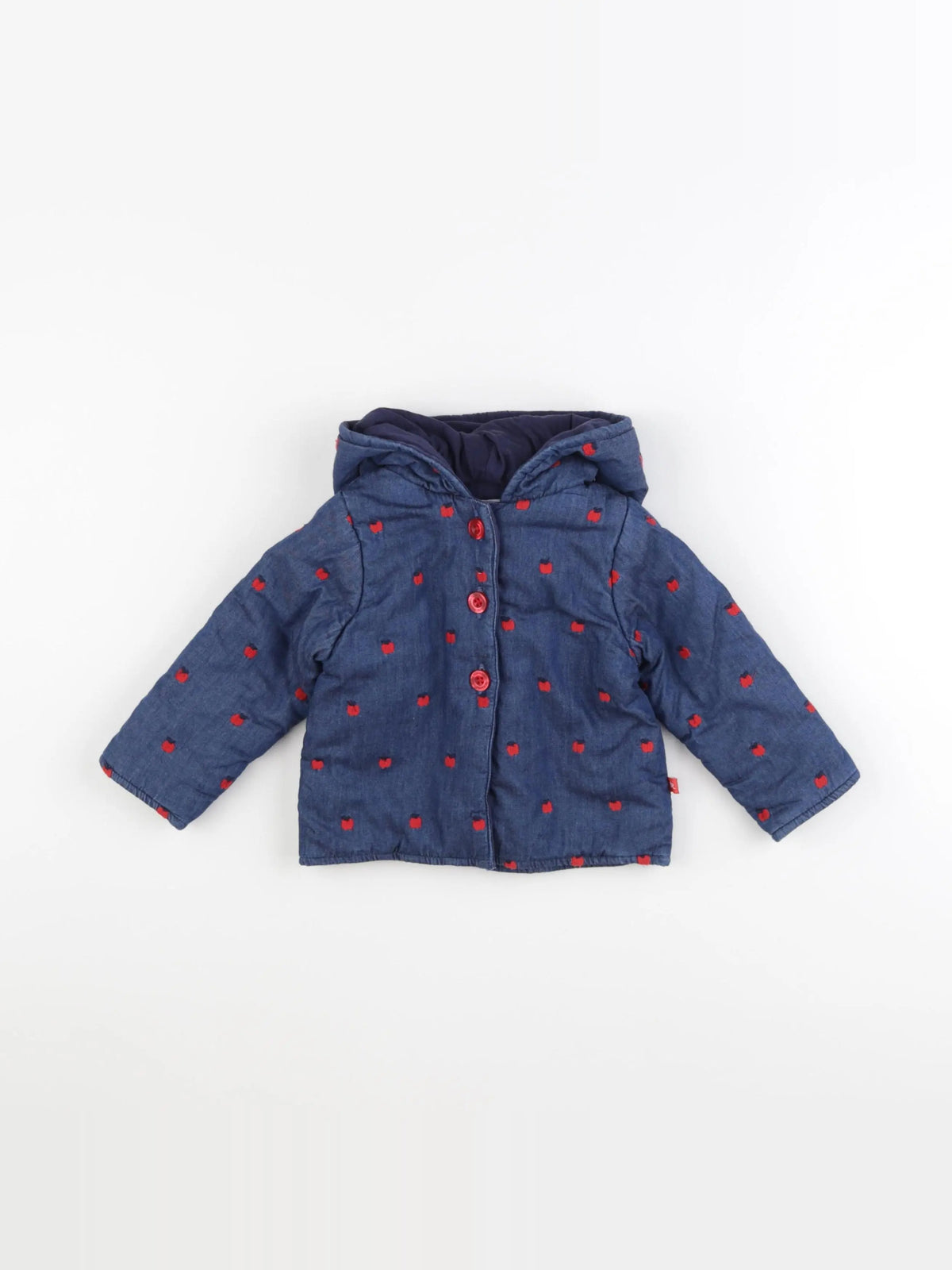 Cadet Rousselle - veste bleu - 12 mois