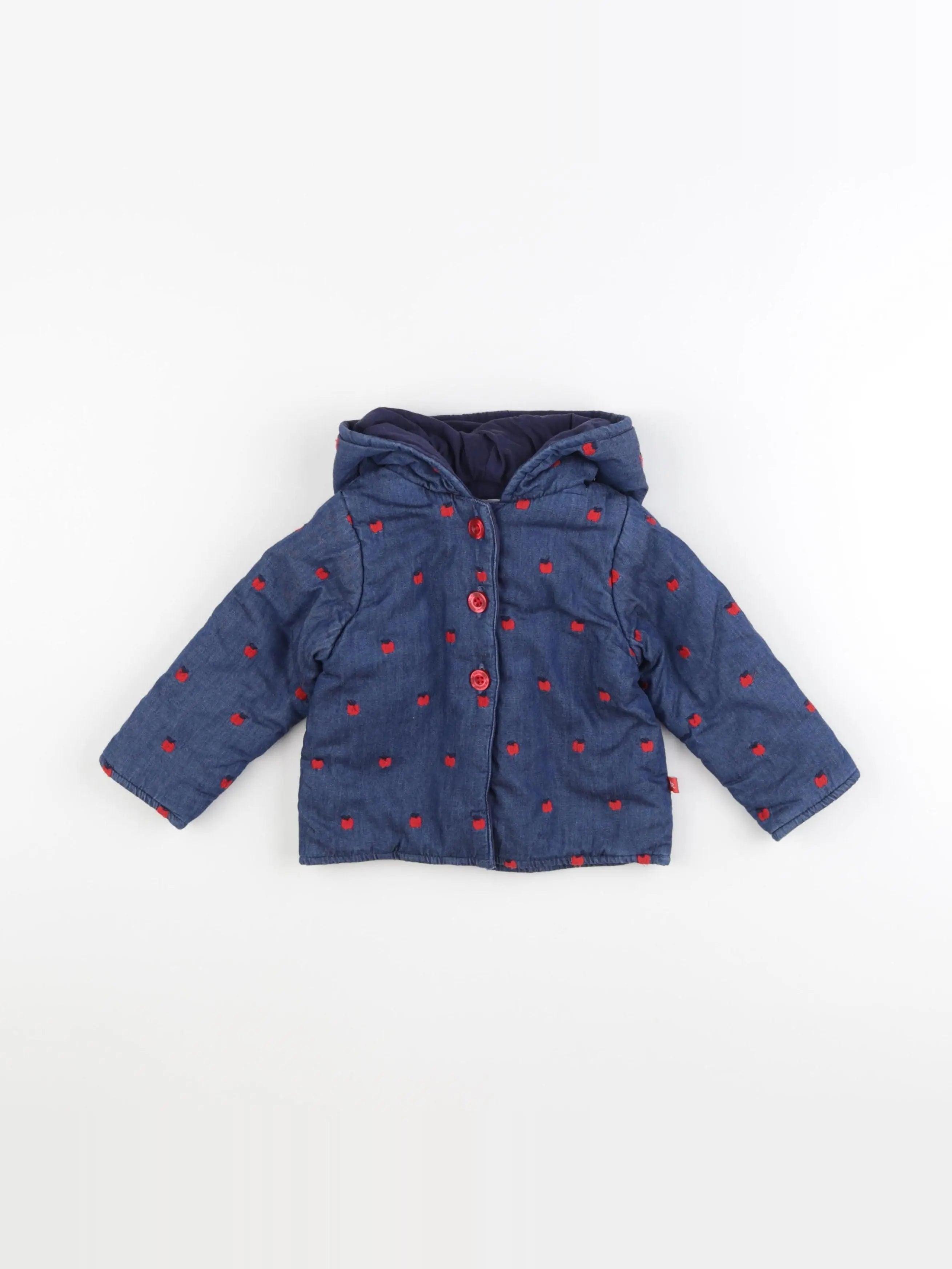 Cadet Rousselle - veste bleu - 12 mois
