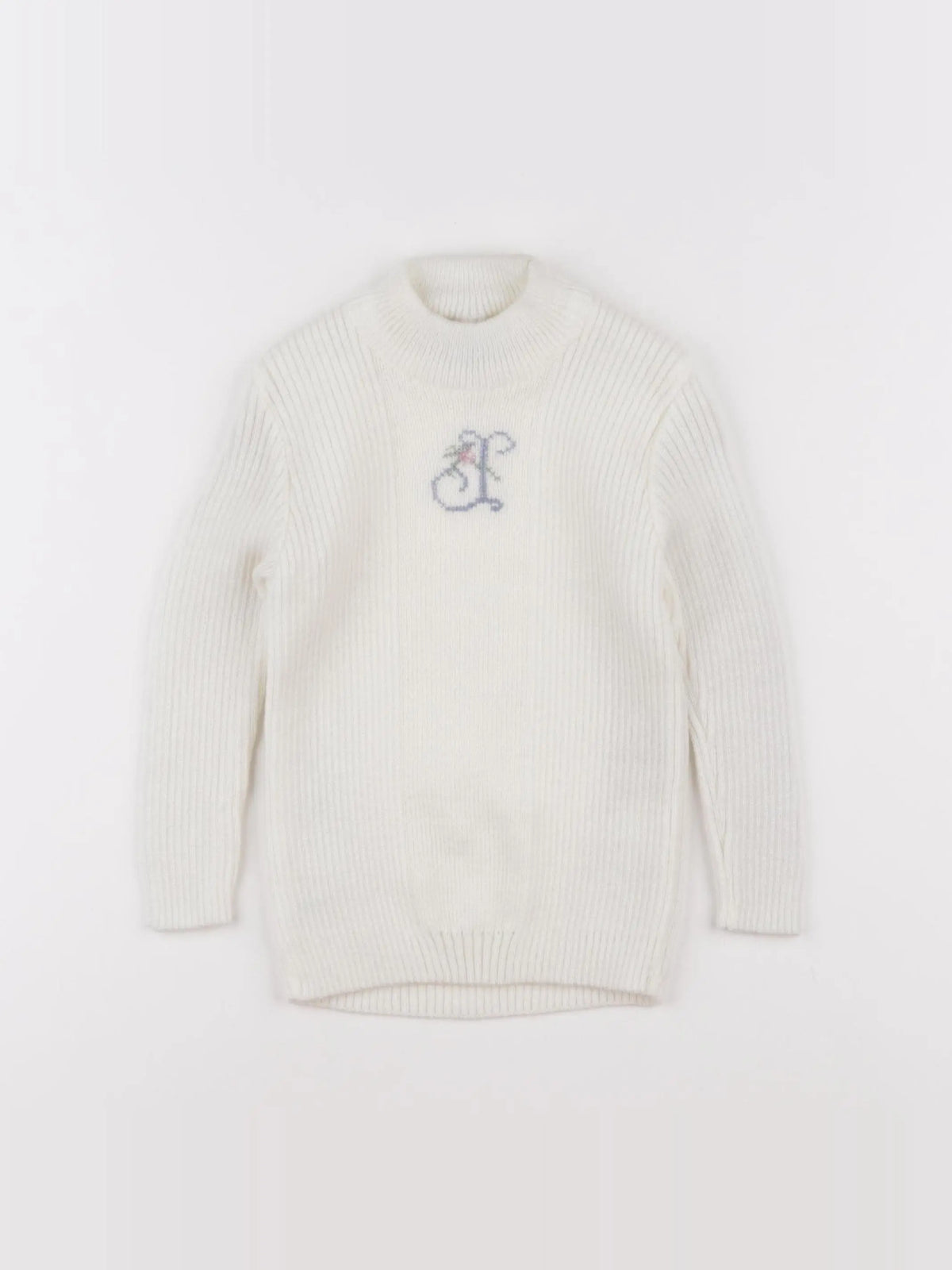 Vintage - pull blanc - 3 ans