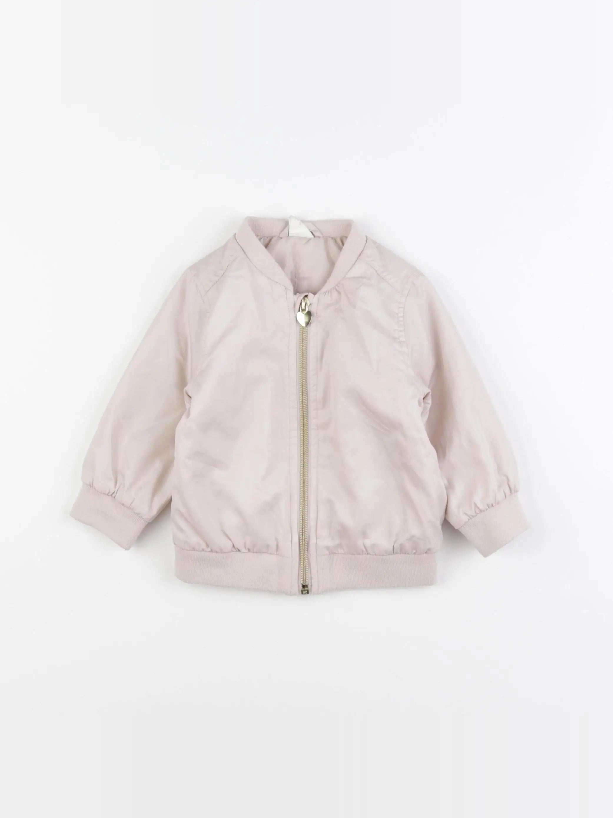 H&M - veste rose - 6/9 mois