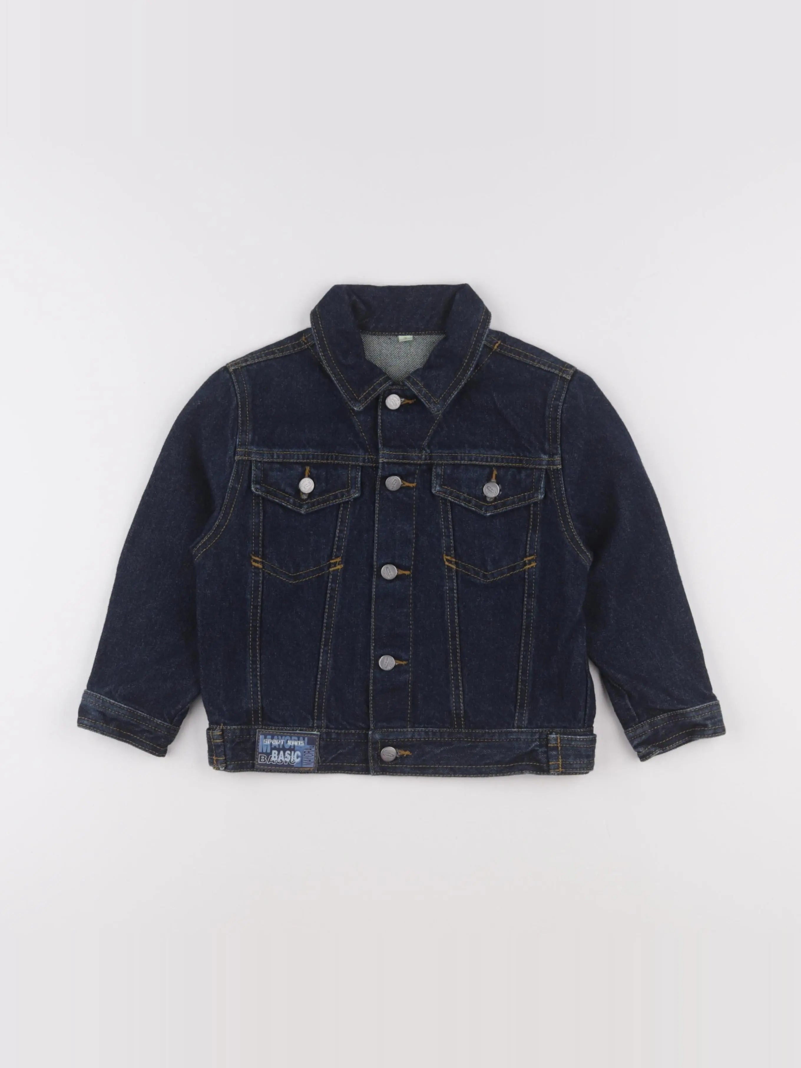 Vintage - veste bleu - 3 ans